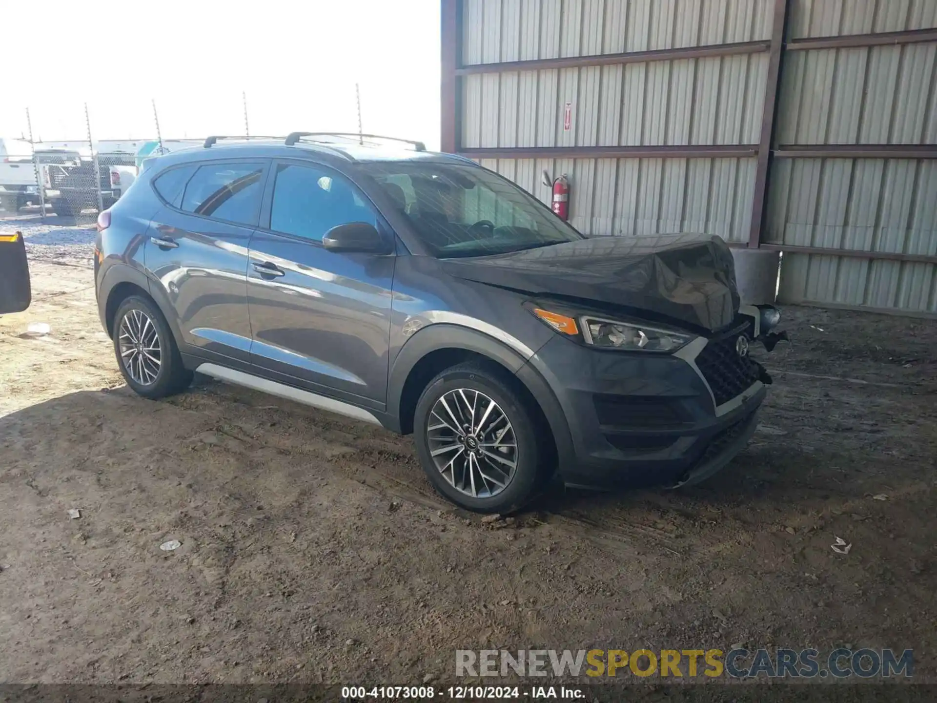 1 Photograph of a damaged car KM8J3CAL5MU325937 HYUNDAI TUCSON 2021