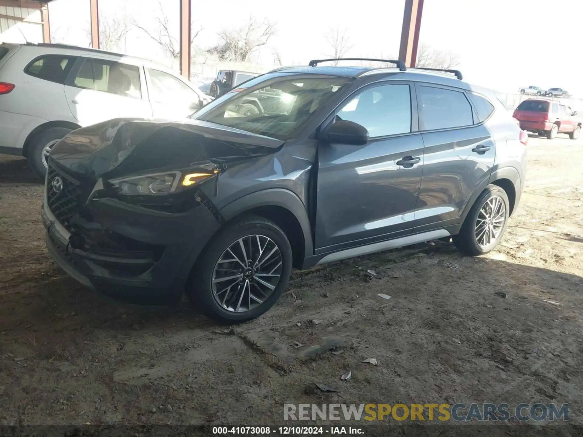 2 Photograph of a damaged car KM8J3CAL5MU325937 HYUNDAI TUCSON 2021