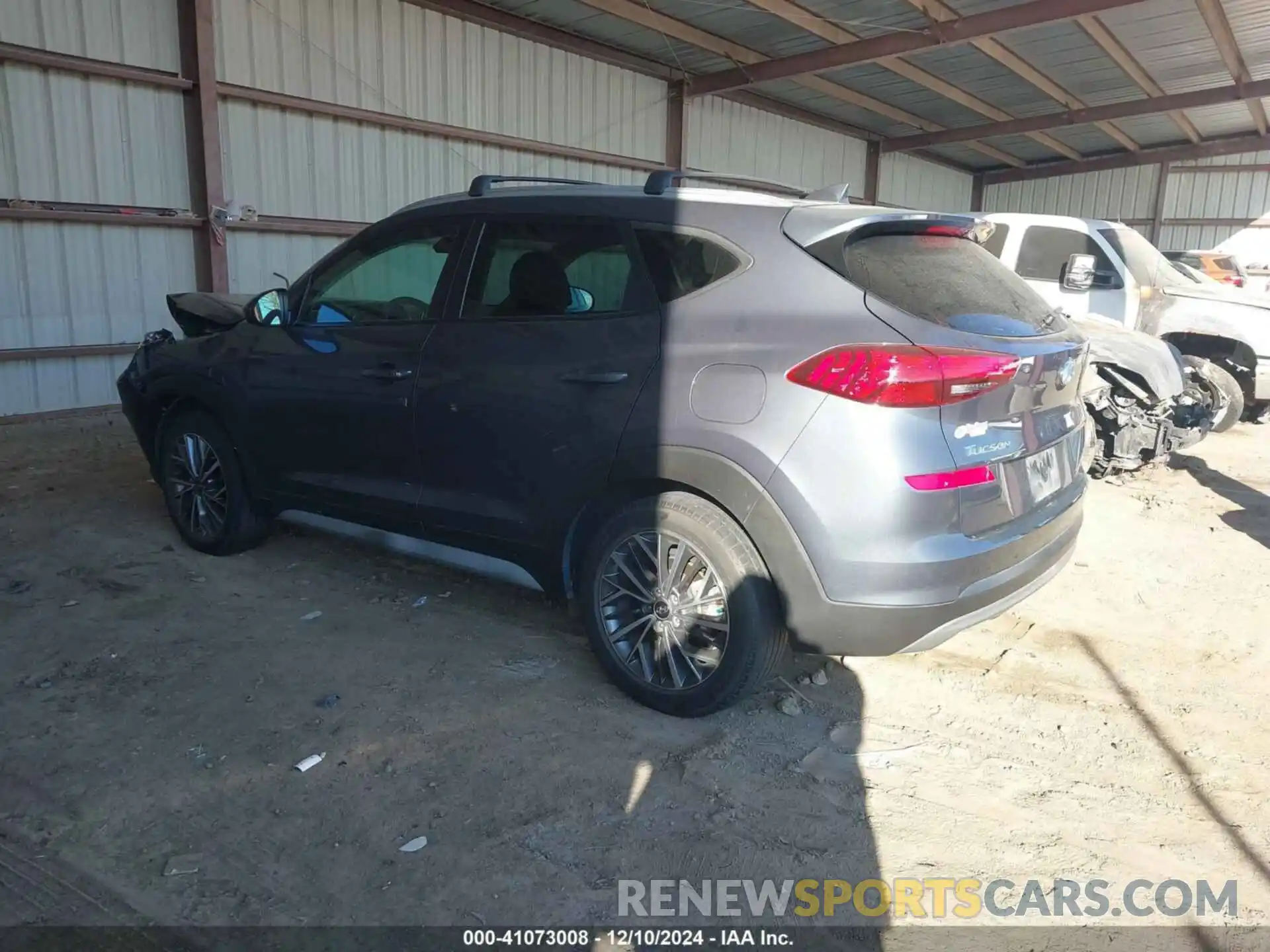 3 Photograph of a damaged car KM8J3CAL5MU325937 HYUNDAI TUCSON 2021