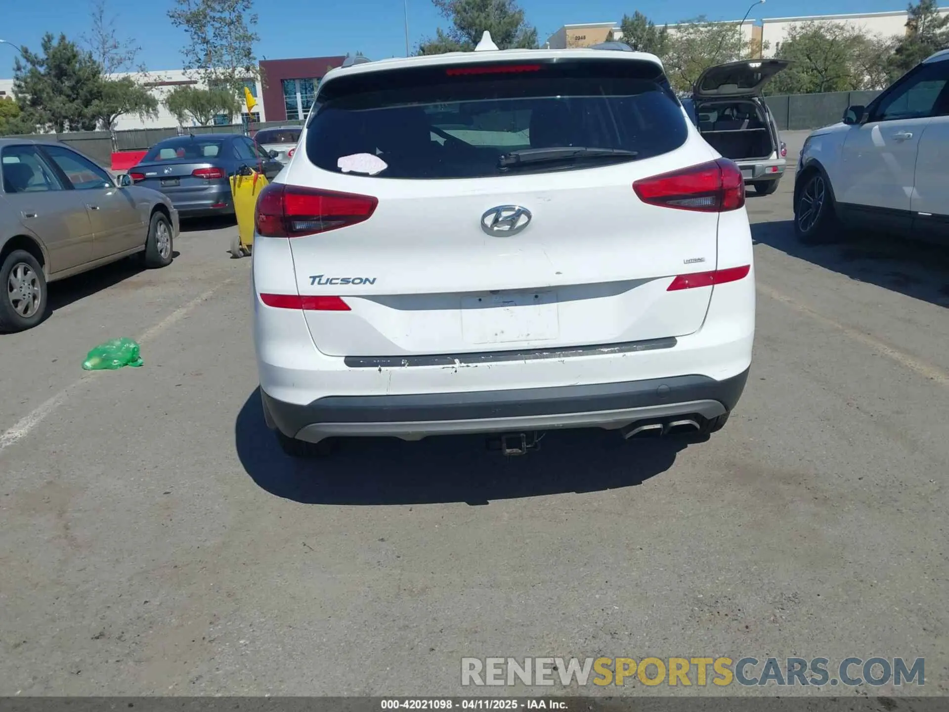 16 Photograph of a damaged car KM8J3CAL5MU342589 HYUNDAI TUCSON 2021