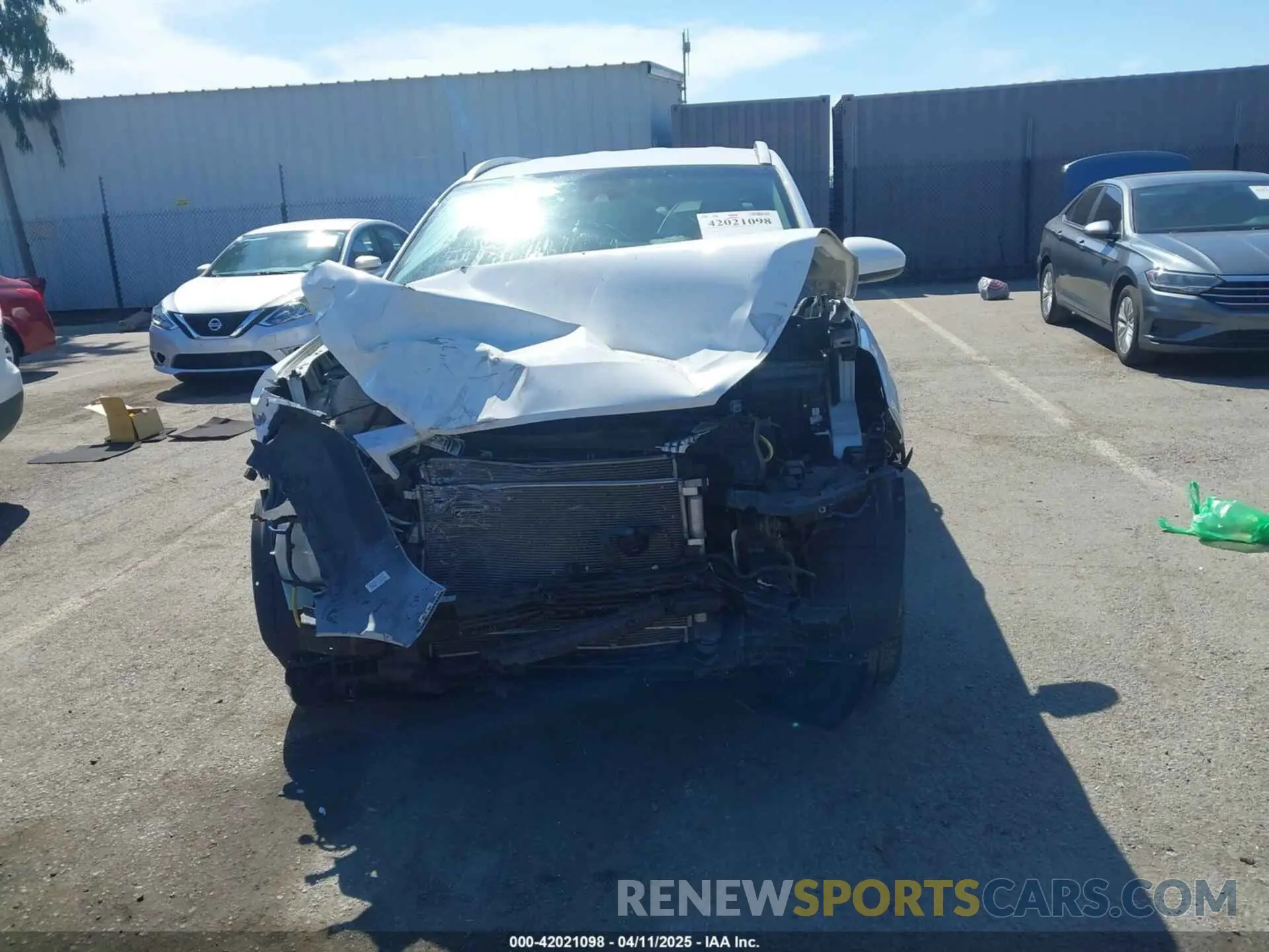 6 Photograph of a damaged car KM8J3CAL5MU342589 HYUNDAI TUCSON 2021