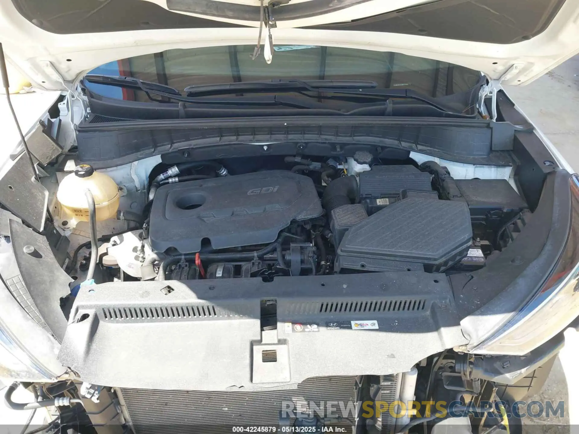 10 Photograph of a damaged car KM8J3CAL5MU371364 HYUNDAI TUCSON 2021