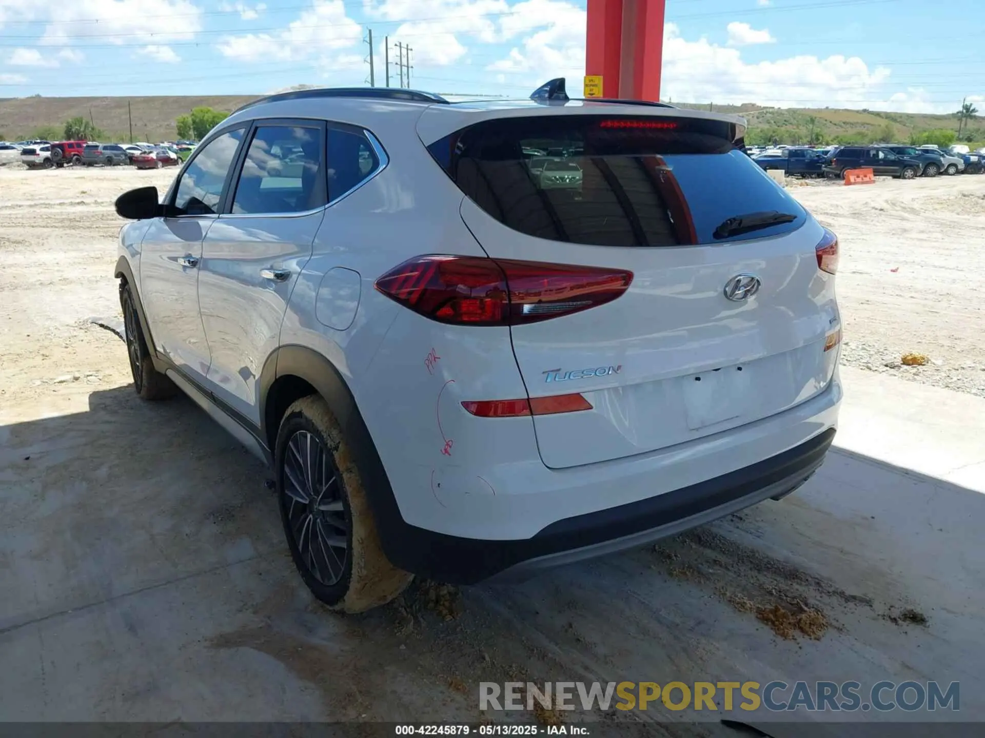3 Photograph of a damaged car KM8J3CAL5MU371364 HYUNDAI TUCSON 2021