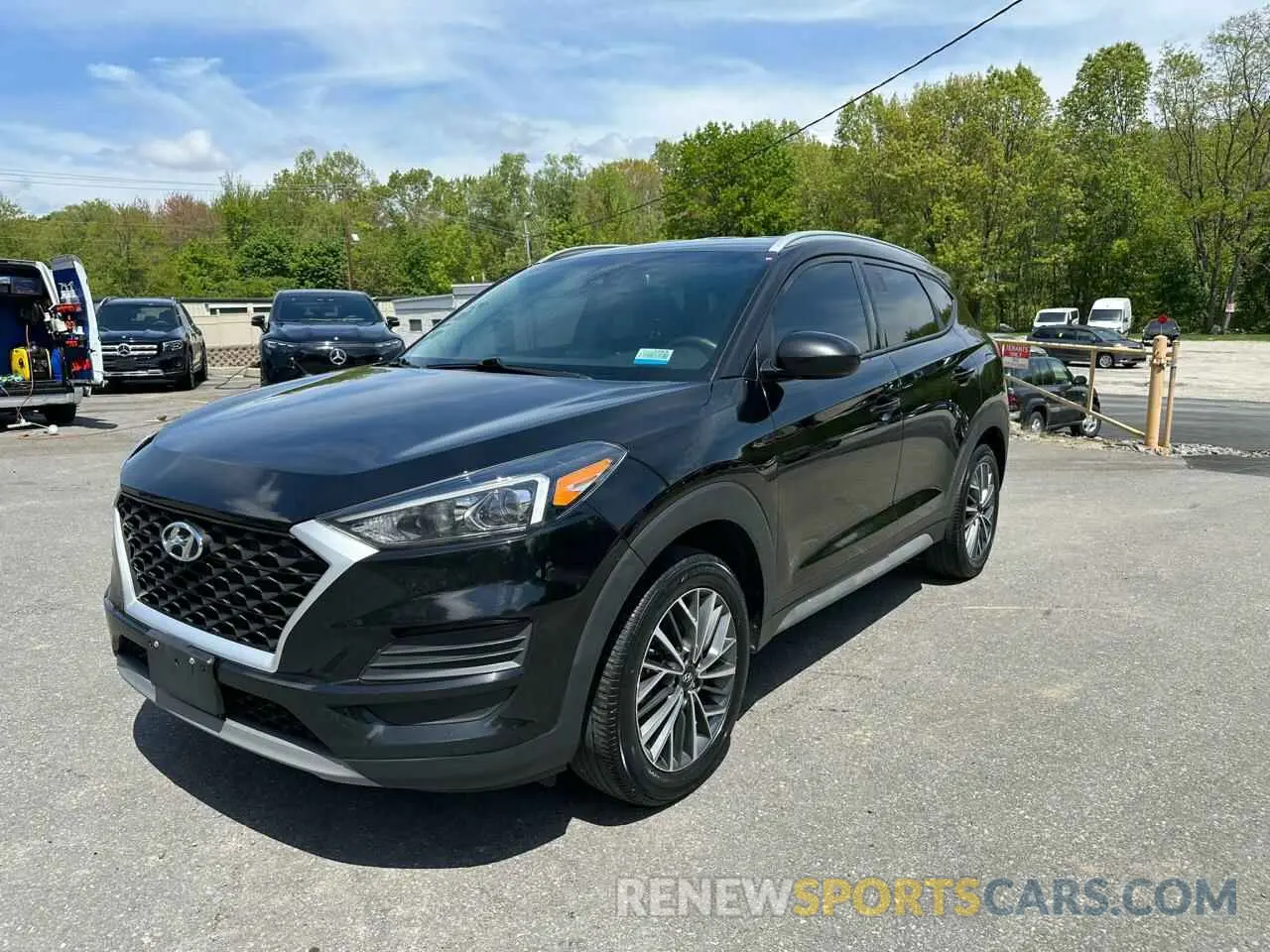 1 Photograph of a damaged car KM8J3CAL5MU399455 HYUNDAI TUCSON 2021