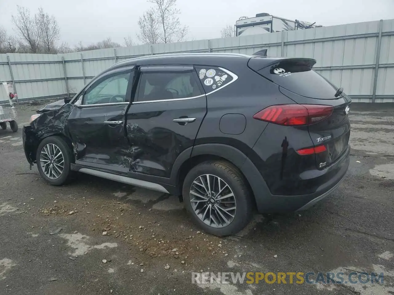 2 Photograph of a damaged car KM8J3CAL5MU406694 HYUNDAI TUCSON 2021