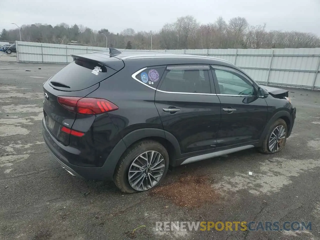 3 Photograph of a damaged car KM8J3CAL5MU406694 HYUNDAI TUCSON 2021