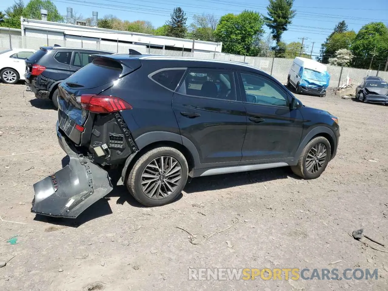 3 Photograph of a damaged car KM8J3CAL6MU367579 HYUNDAI TUCSON 2021