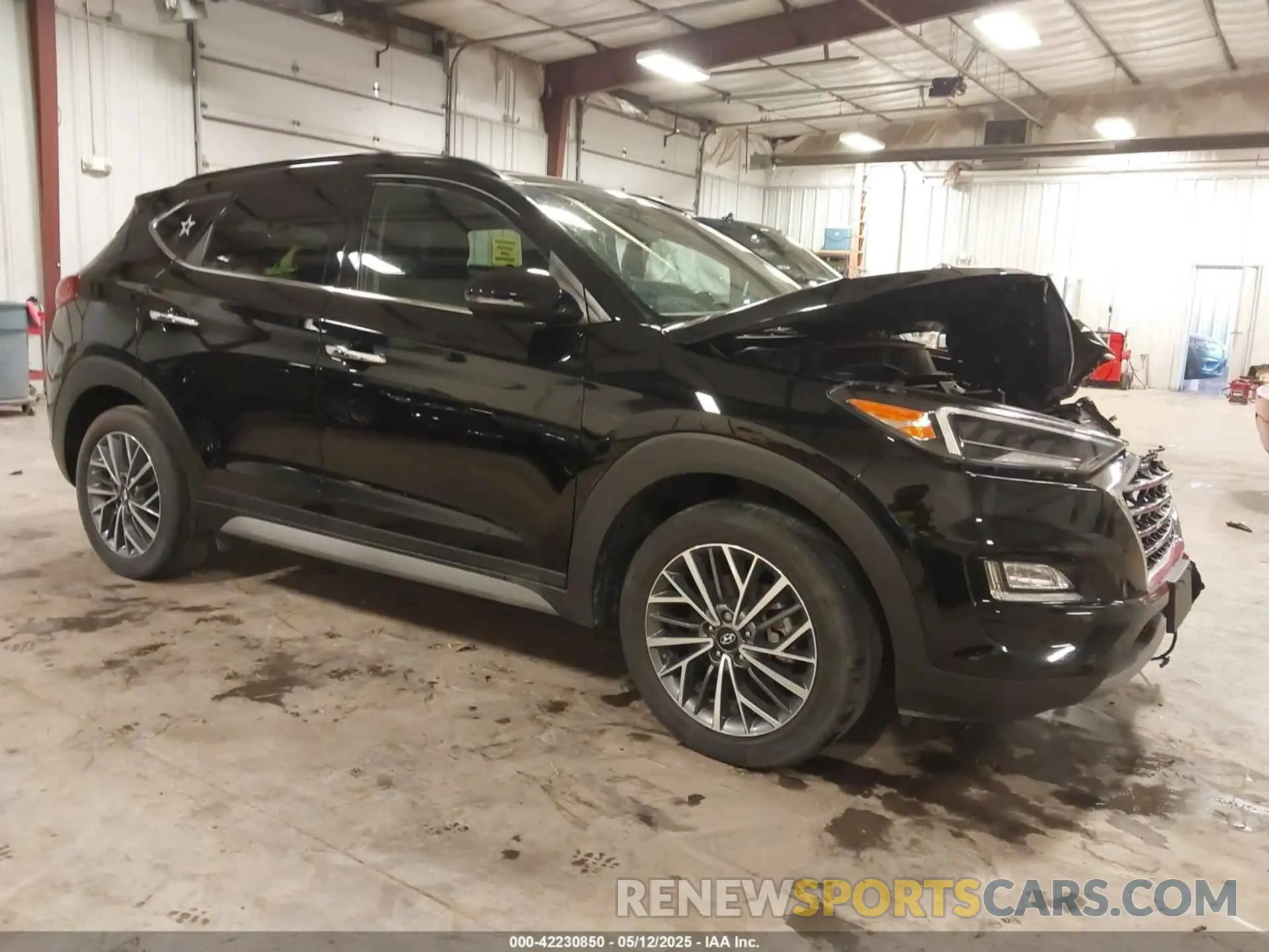 1 Photograph of a damaged car KM8J3CAL6MU385001 HYUNDAI TUCSON 2021