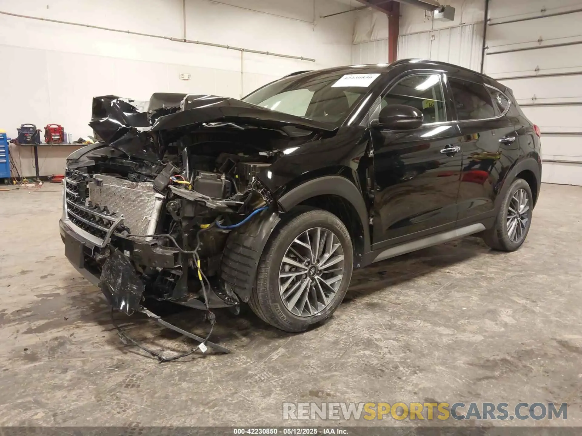 2 Photograph of a damaged car KM8J3CAL6MU385001 HYUNDAI TUCSON 2021