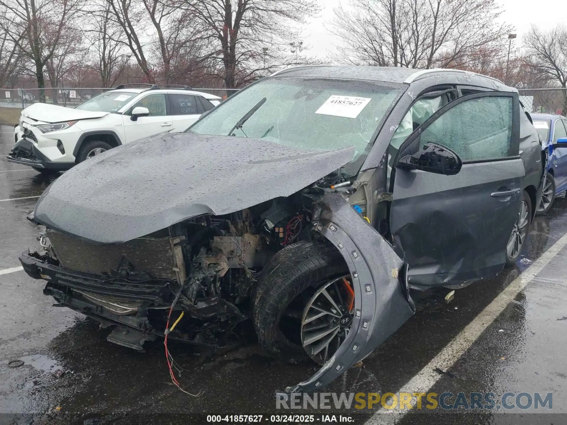 2 Photograph of a damaged car KM8J3CAL6MU408647 HYUNDAI TUCSON 2021