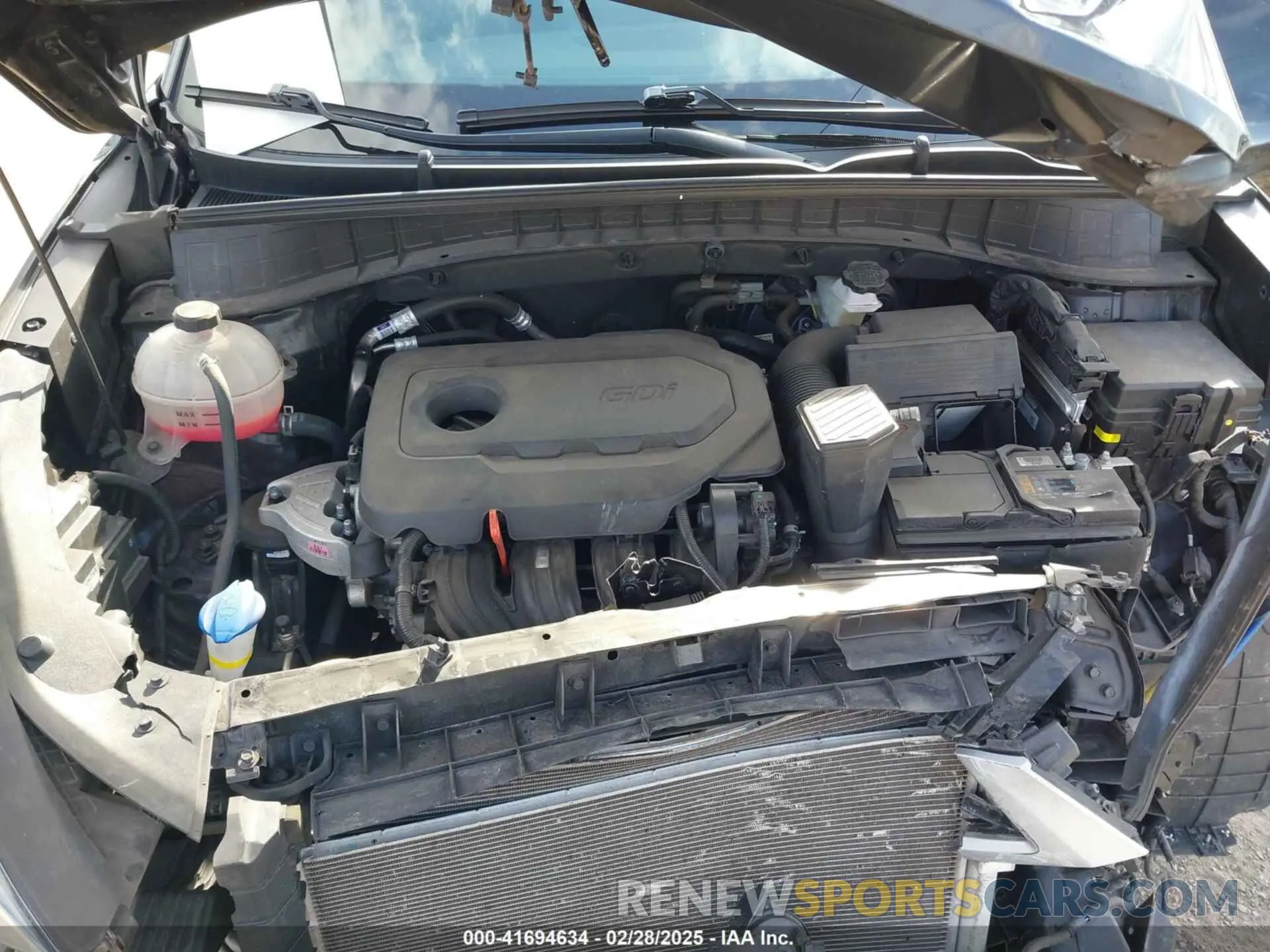 10 Photograph of a damaged car KM8J3CAL6MU411855 HYUNDAI TUCSON 2021