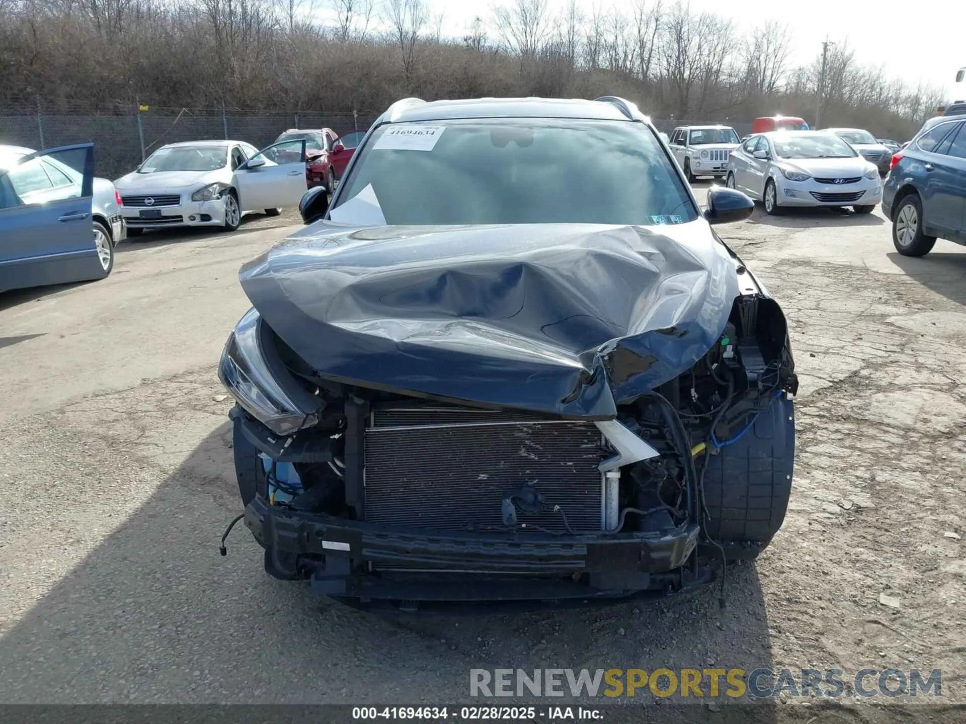 13 Photograph of a damaged car KM8J3CAL6MU411855 HYUNDAI TUCSON 2021