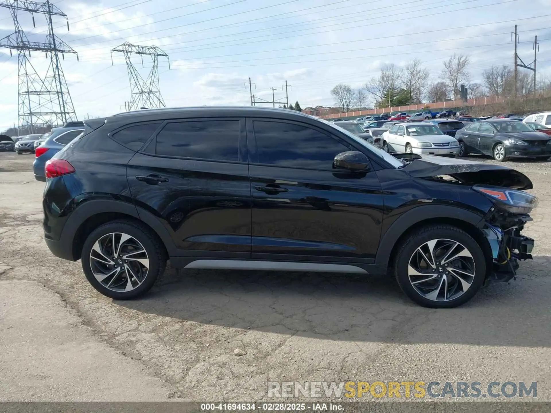 14 Photograph of a damaged car KM8J3CAL6MU411855 HYUNDAI TUCSON 2021