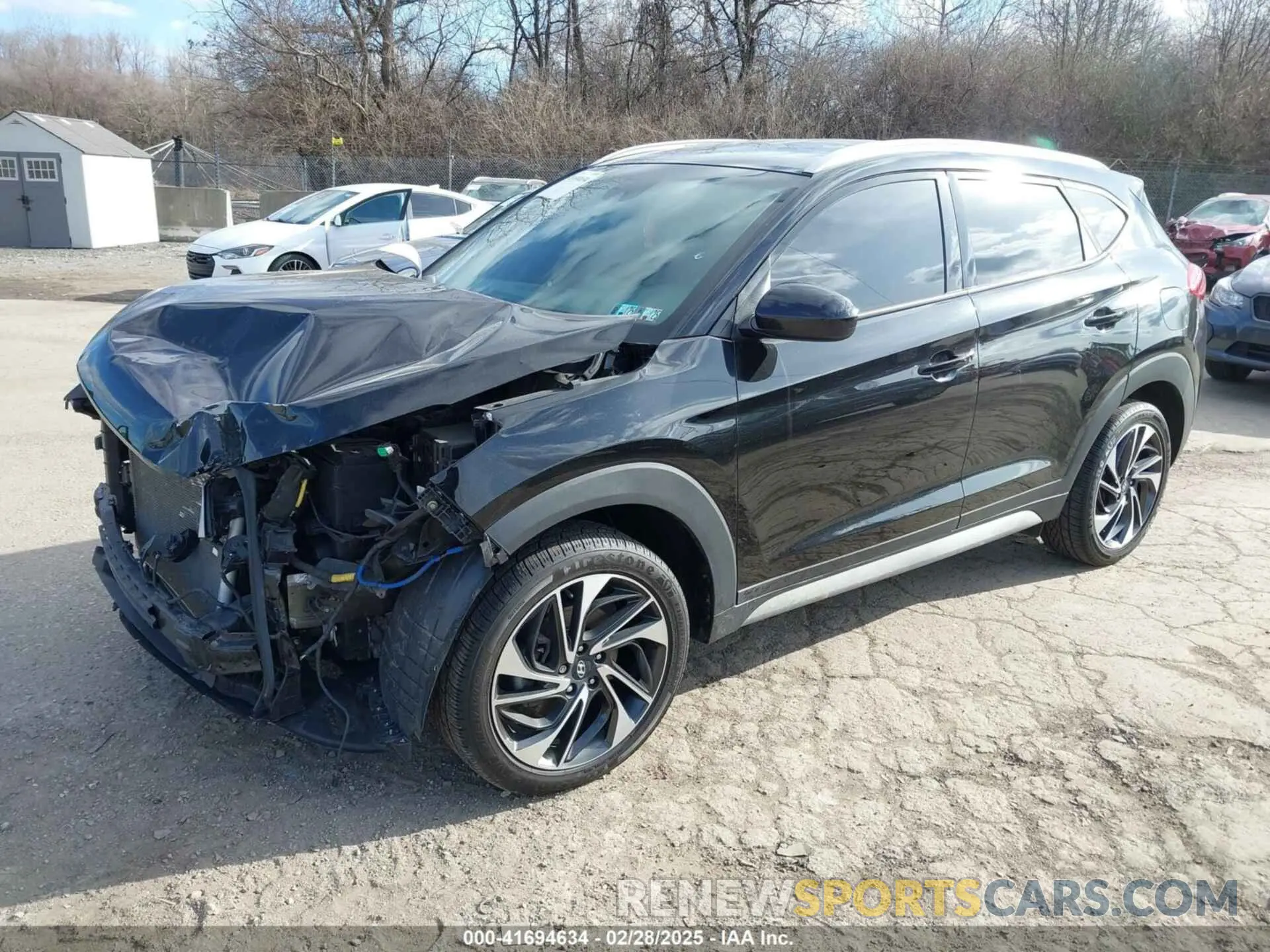 2 Photograph of a damaged car KM8J3CAL6MU411855 HYUNDAI TUCSON 2021