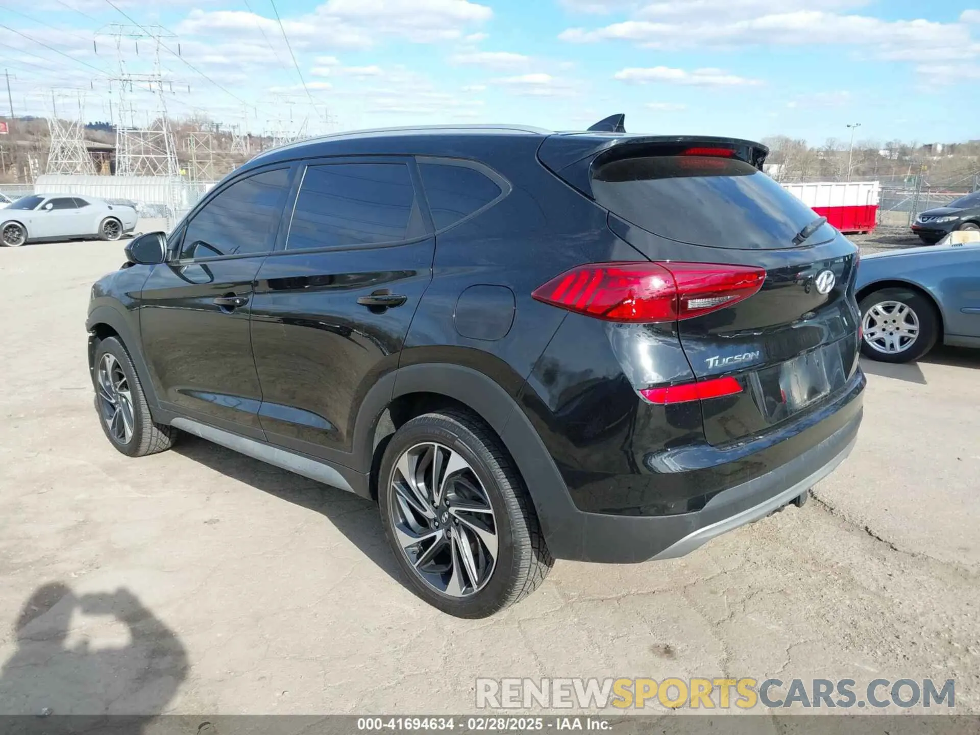 3 Photograph of a damaged car KM8J3CAL6MU411855 HYUNDAI TUCSON 2021