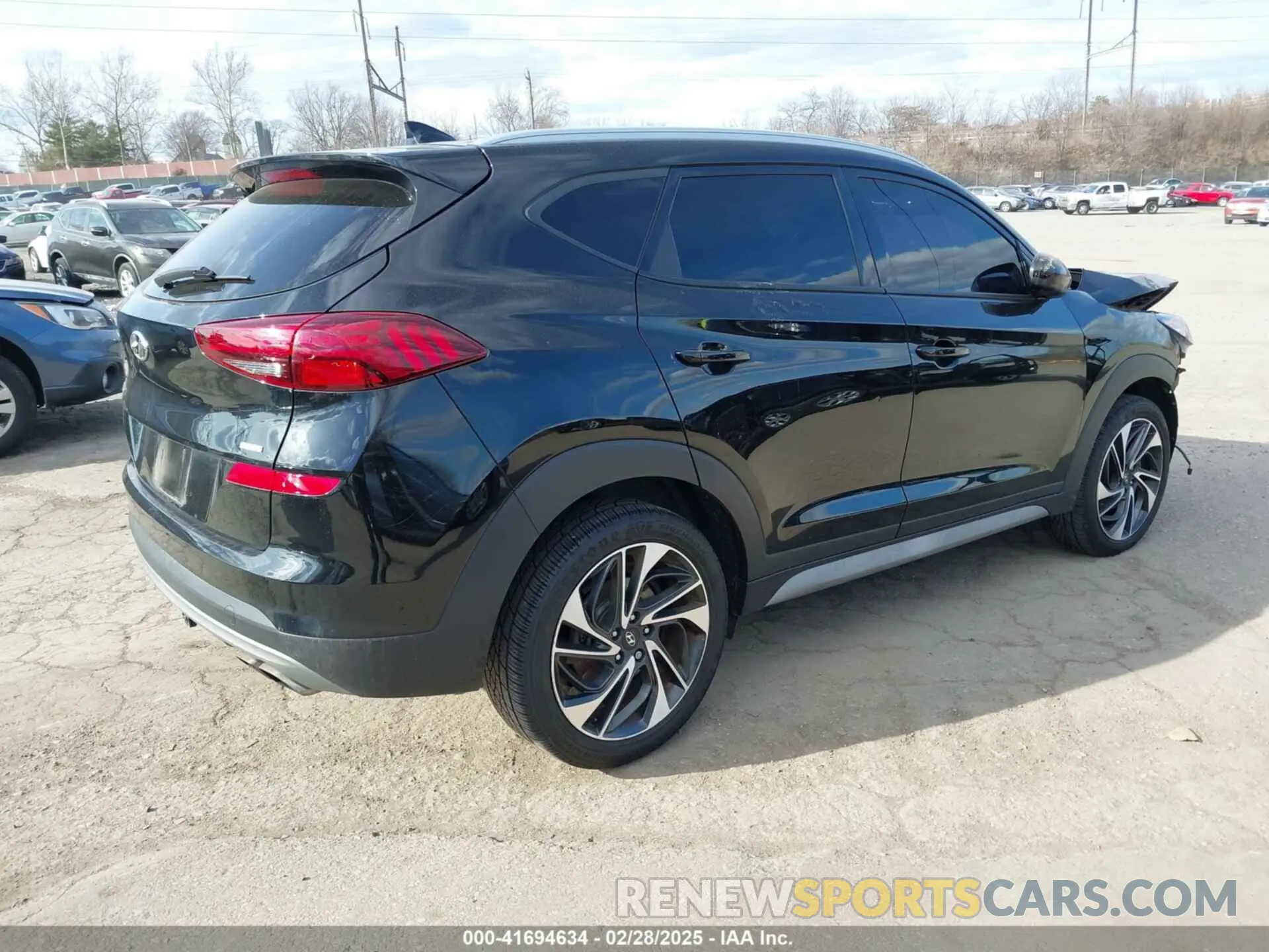 4 Photograph of a damaged car KM8J3CAL6MU411855 HYUNDAI TUCSON 2021