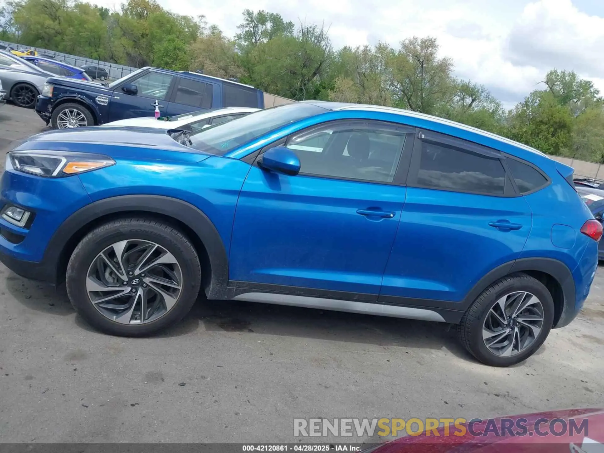 14 Photograph of a damaged car KM8J3CAL7MU286848 HYUNDAI TUCSON 2021
