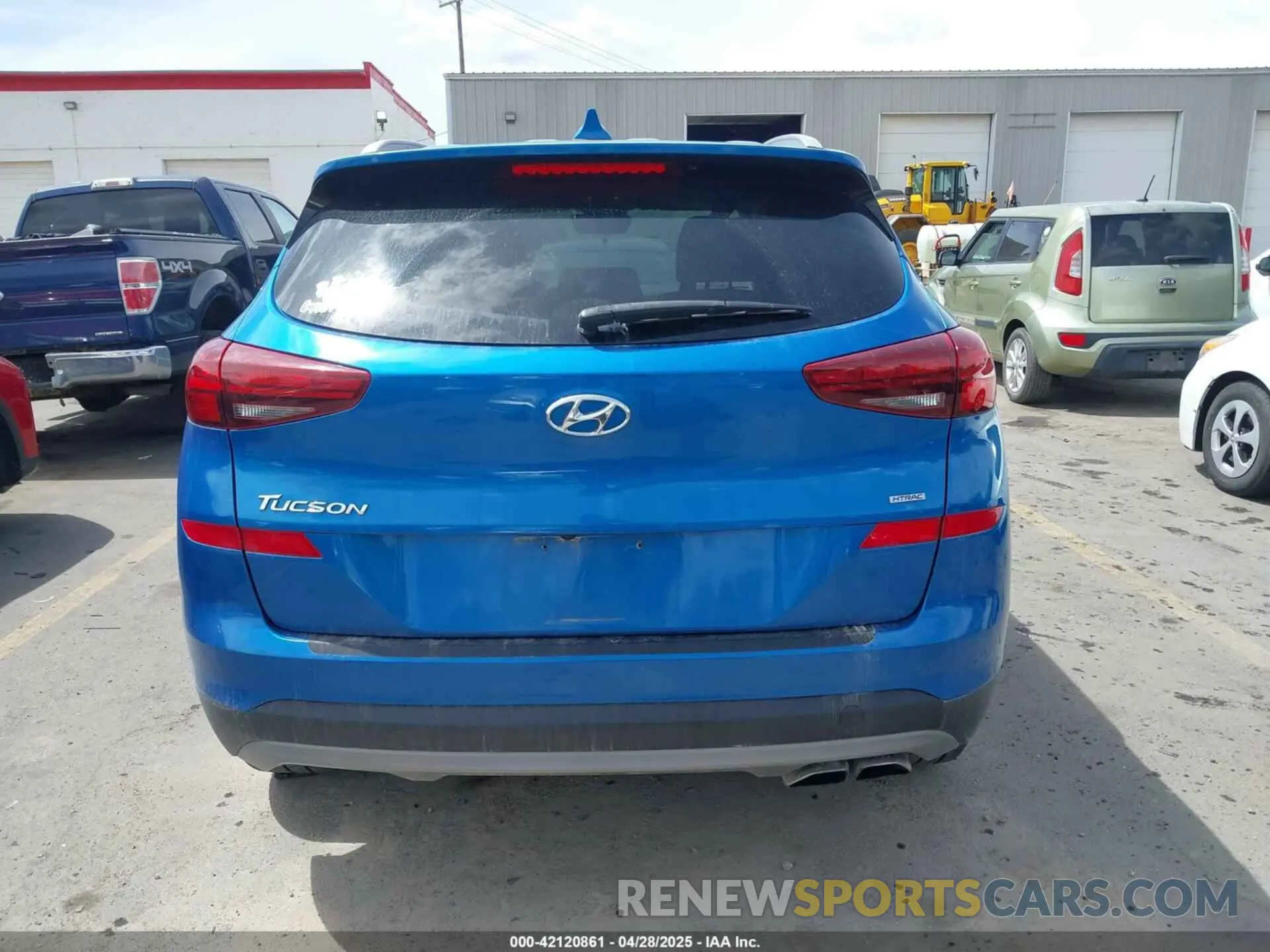 16 Photograph of a damaged car KM8J3CAL7MU286848 HYUNDAI TUCSON 2021