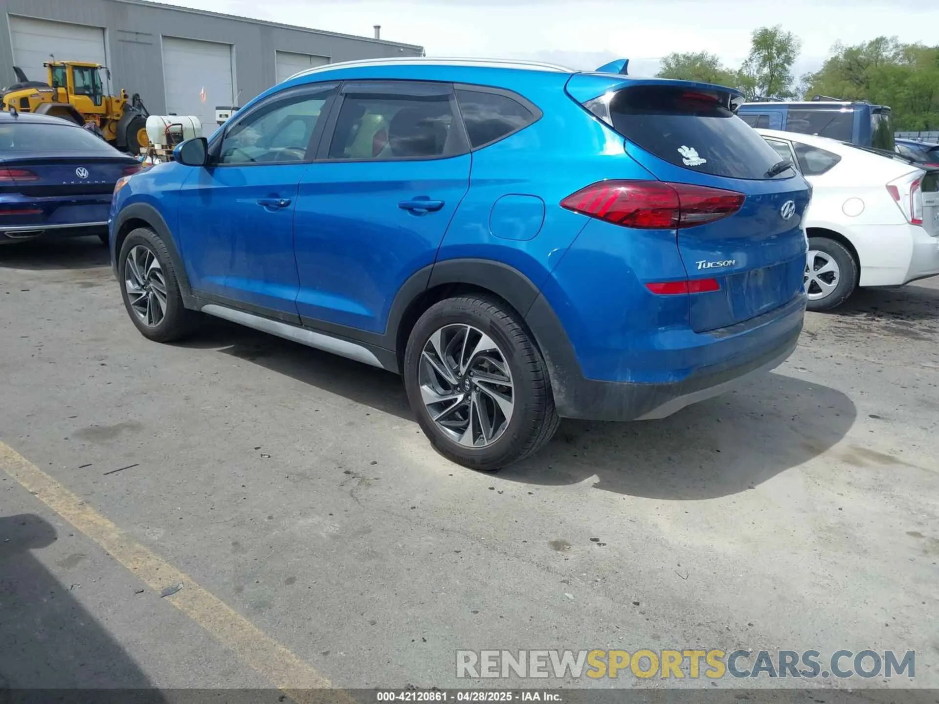 3 Photograph of a damaged car KM8J3CAL7MU286848 HYUNDAI TUCSON 2021