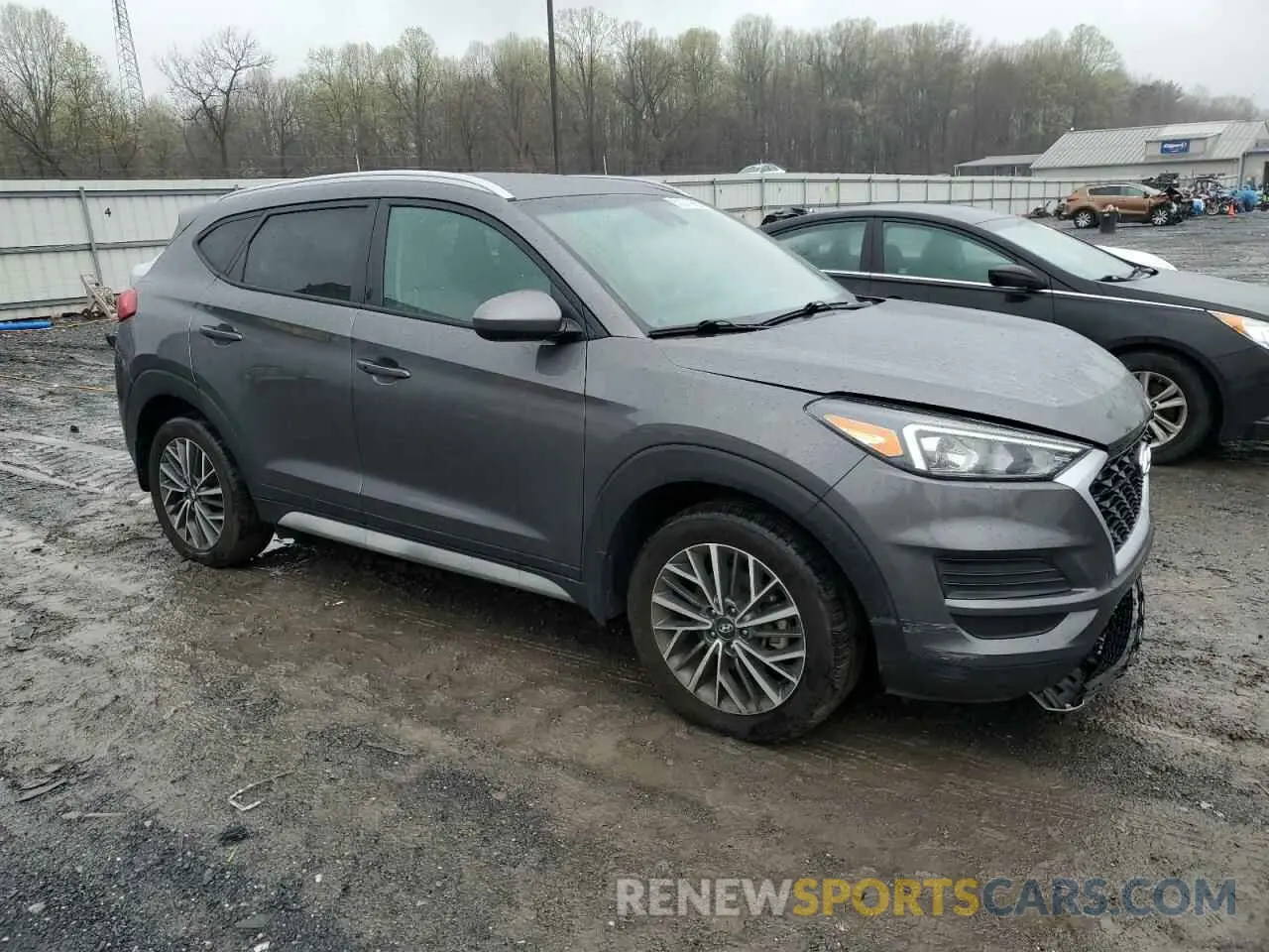 4 Photograph of a damaged car KM8J3CAL7MU325373 HYUNDAI TUCSON 2021