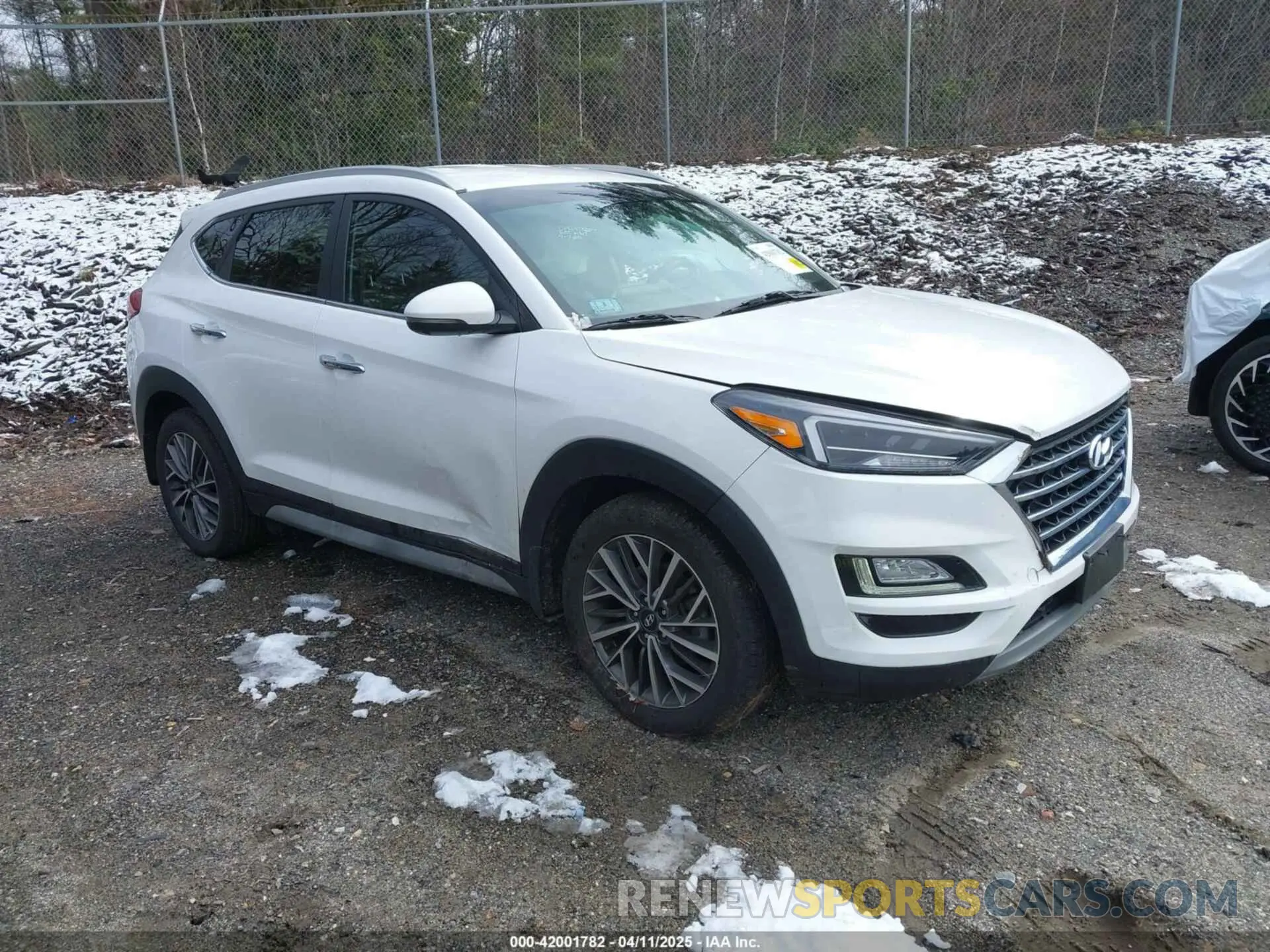 1 Photograph of a damaged car KM8J3CAL7MU356638 HYUNDAI TUCSON 2021