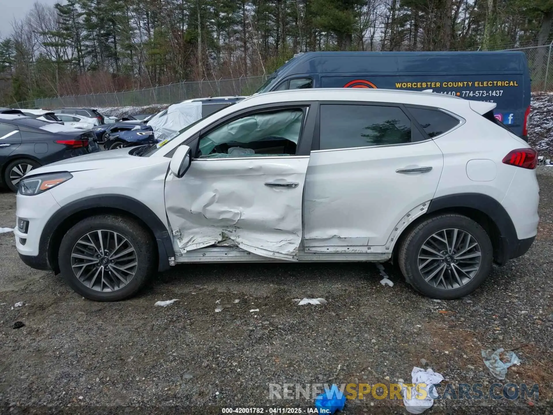 15 Photograph of a damaged car KM8J3CAL7MU356638 HYUNDAI TUCSON 2021