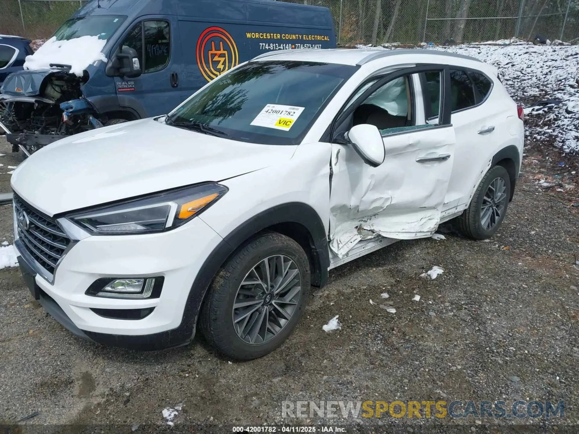 2 Photograph of a damaged car KM8J3CAL7MU356638 HYUNDAI TUCSON 2021