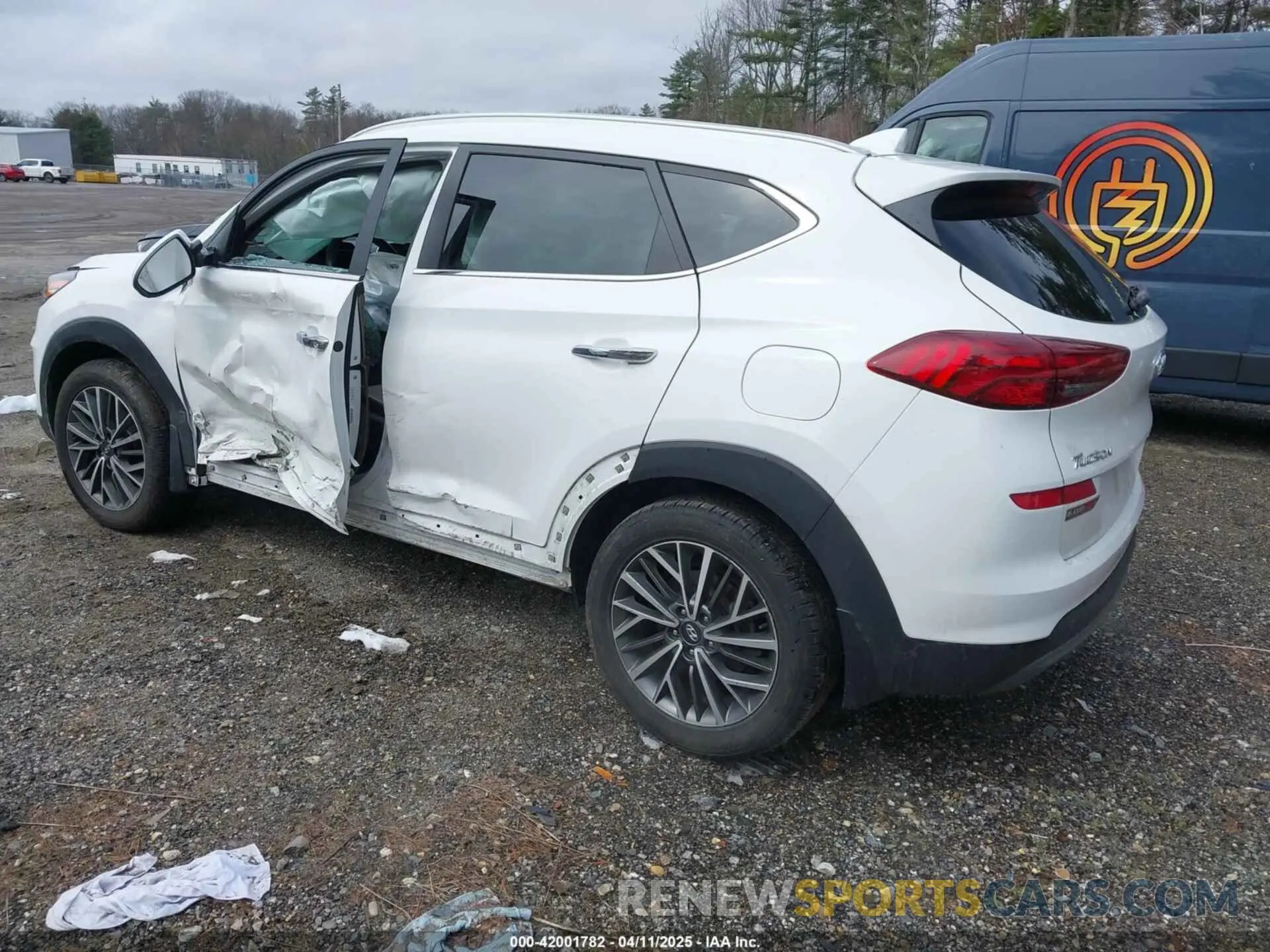3 Photograph of a damaged car KM8J3CAL7MU356638 HYUNDAI TUCSON 2021