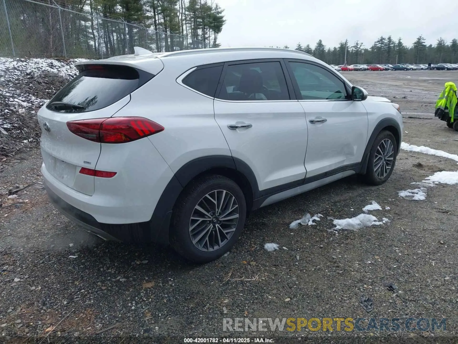 4 Photograph of a damaged car KM8J3CAL7MU356638 HYUNDAI TUCSON 2021