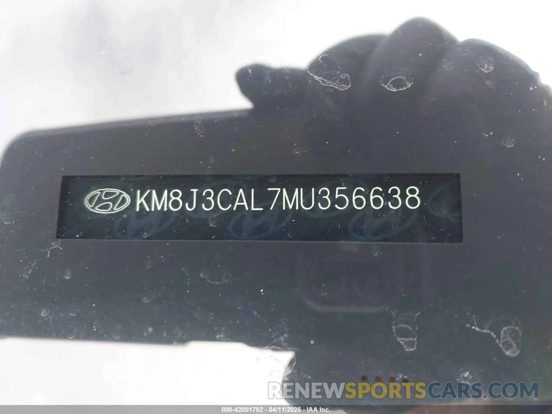 9 Photograph of a damaged car KM8J3CAL7MU356638 HYUNDAI TUCSON 2021