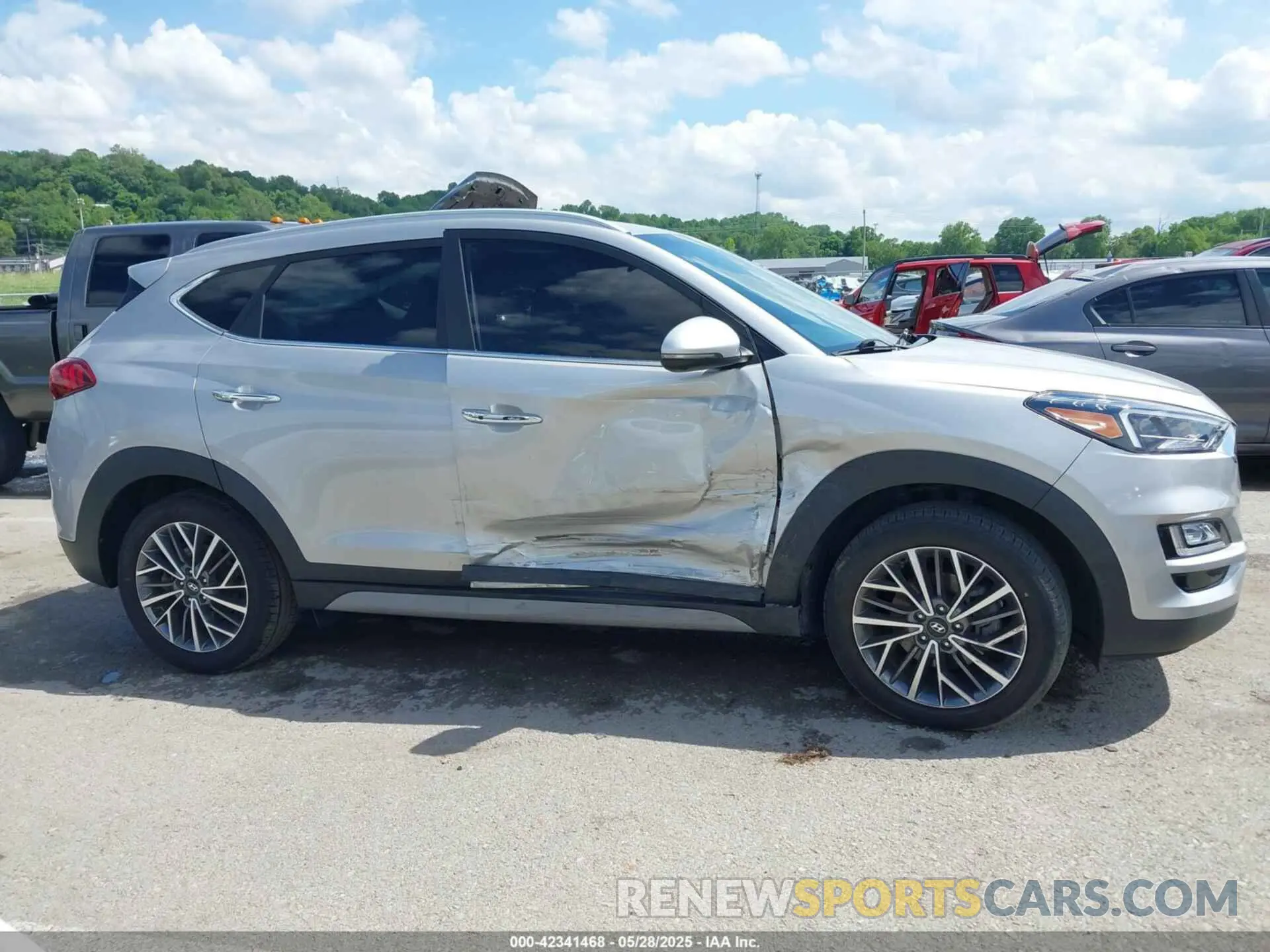 14 Photograph of a damaged car KM8J3CAL7MU373987 HYUNDAI TUCSON 2021
