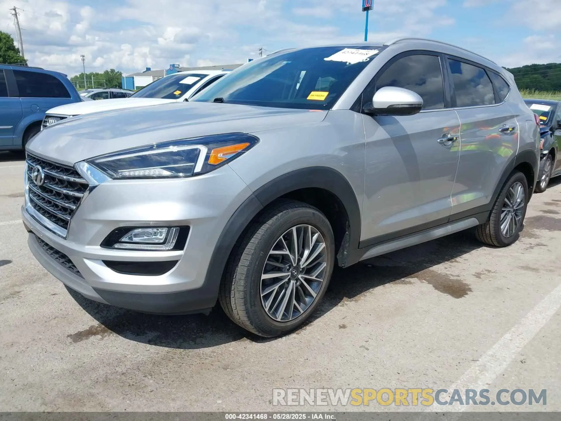 2 Photograph of a damaged car KM8J3CAL7MU373987 HYUNDAI TUCSON 2021