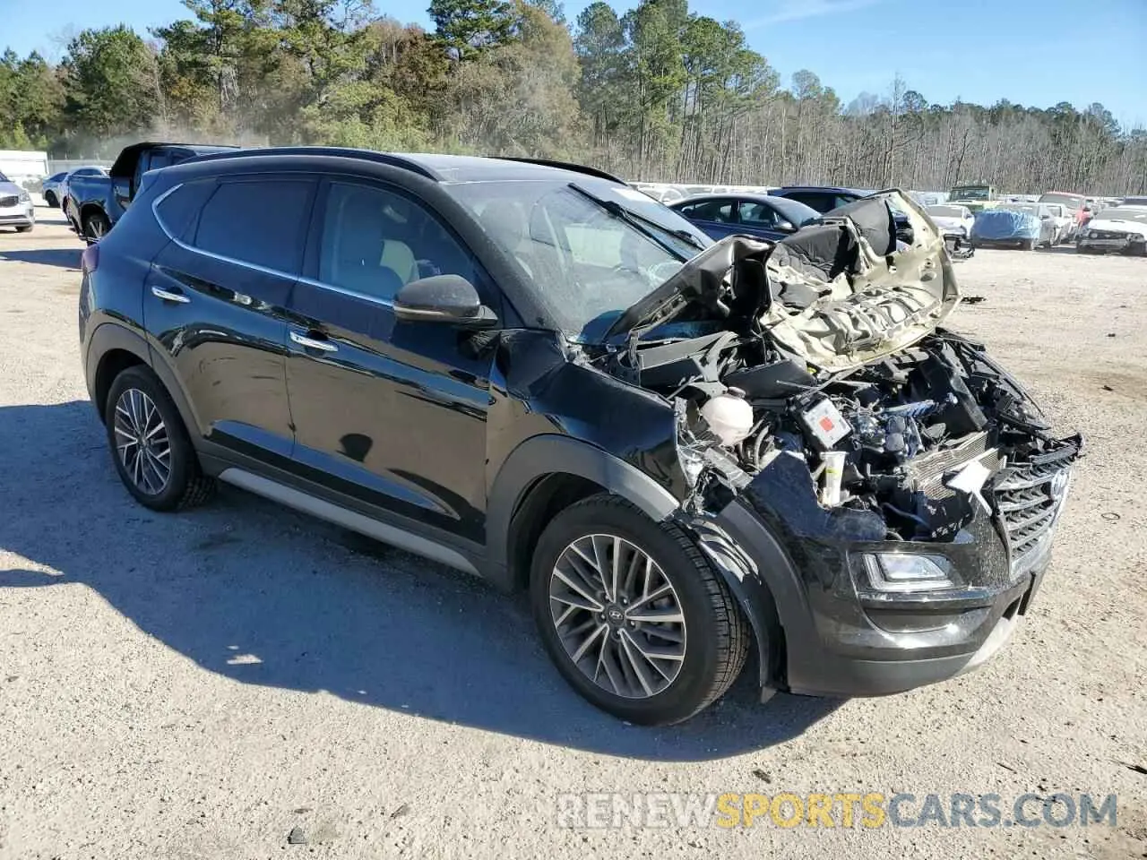 4 Photograph of a damaged car KM8J3CAL8MU337175 HYUNDAI TUCSON 2021