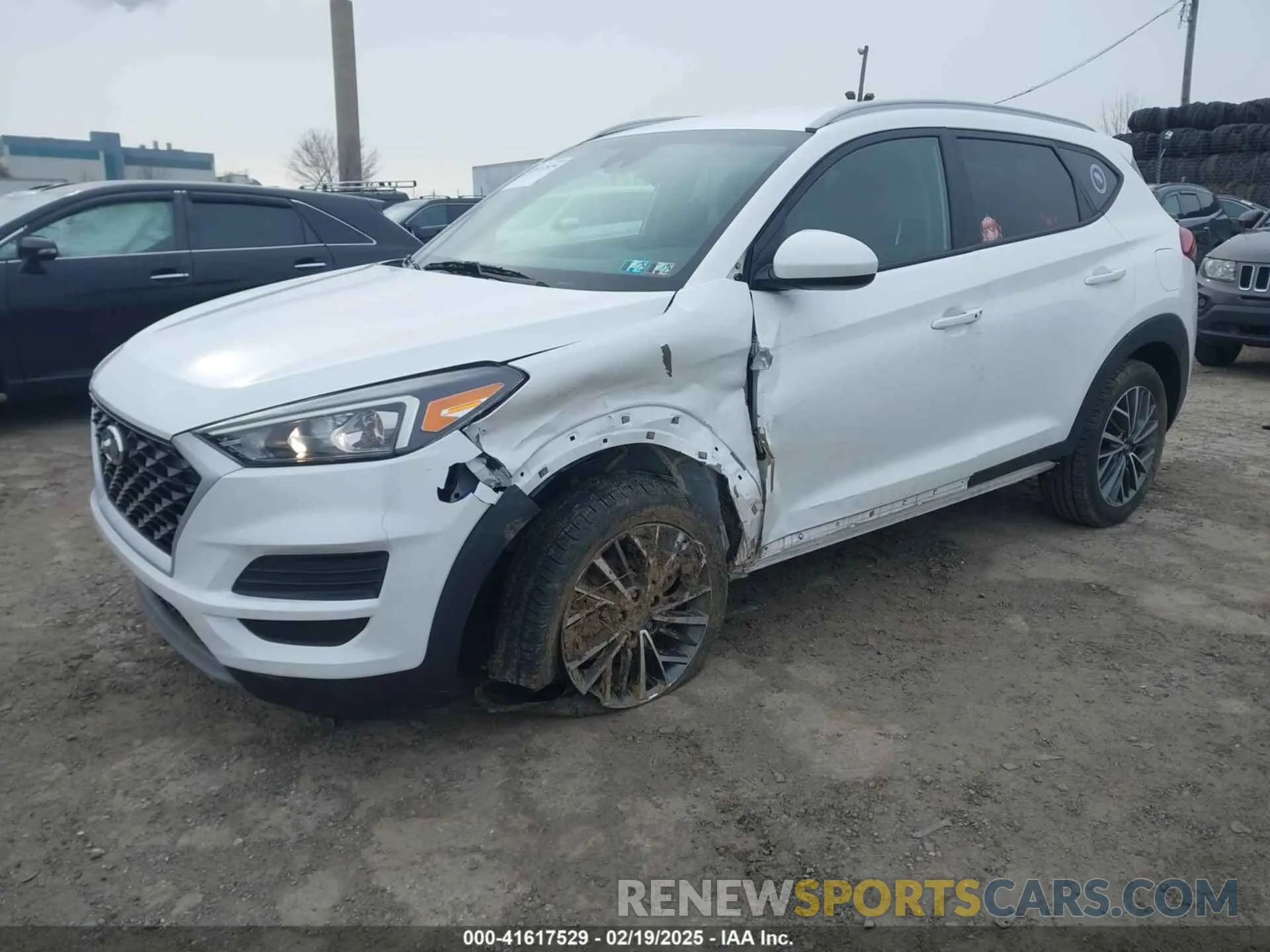 2 Photograph of a damaged car KM8J3CAL8MU371178 HYUNDAI TUCSON 2021