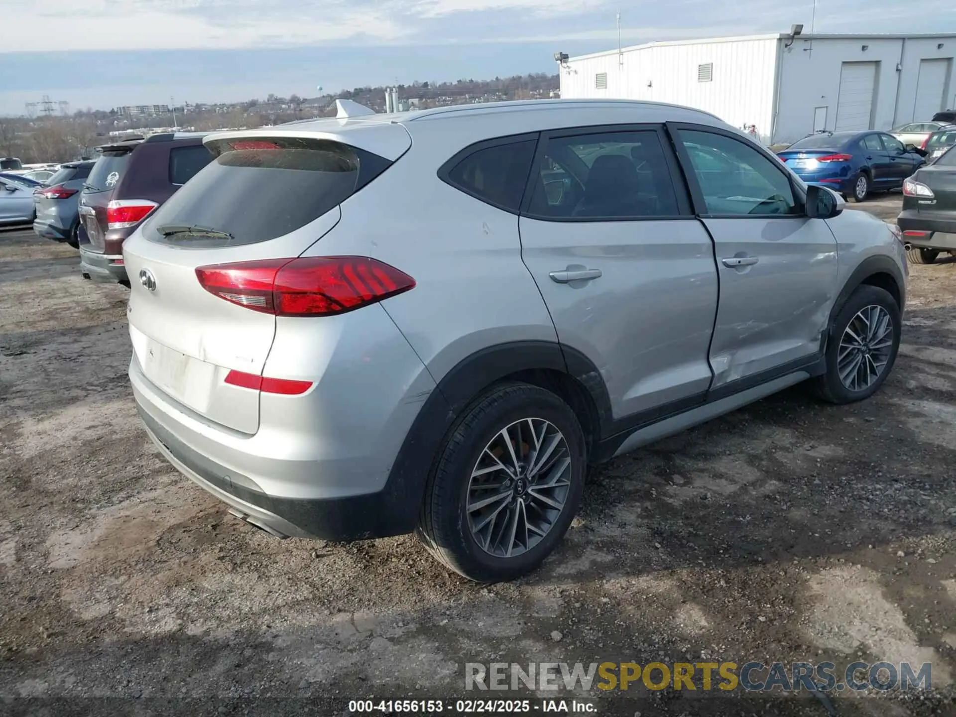 4 Photograph of a damaged car KM8J3CAL8MU394038 HYUNDAI TUCSON 2021