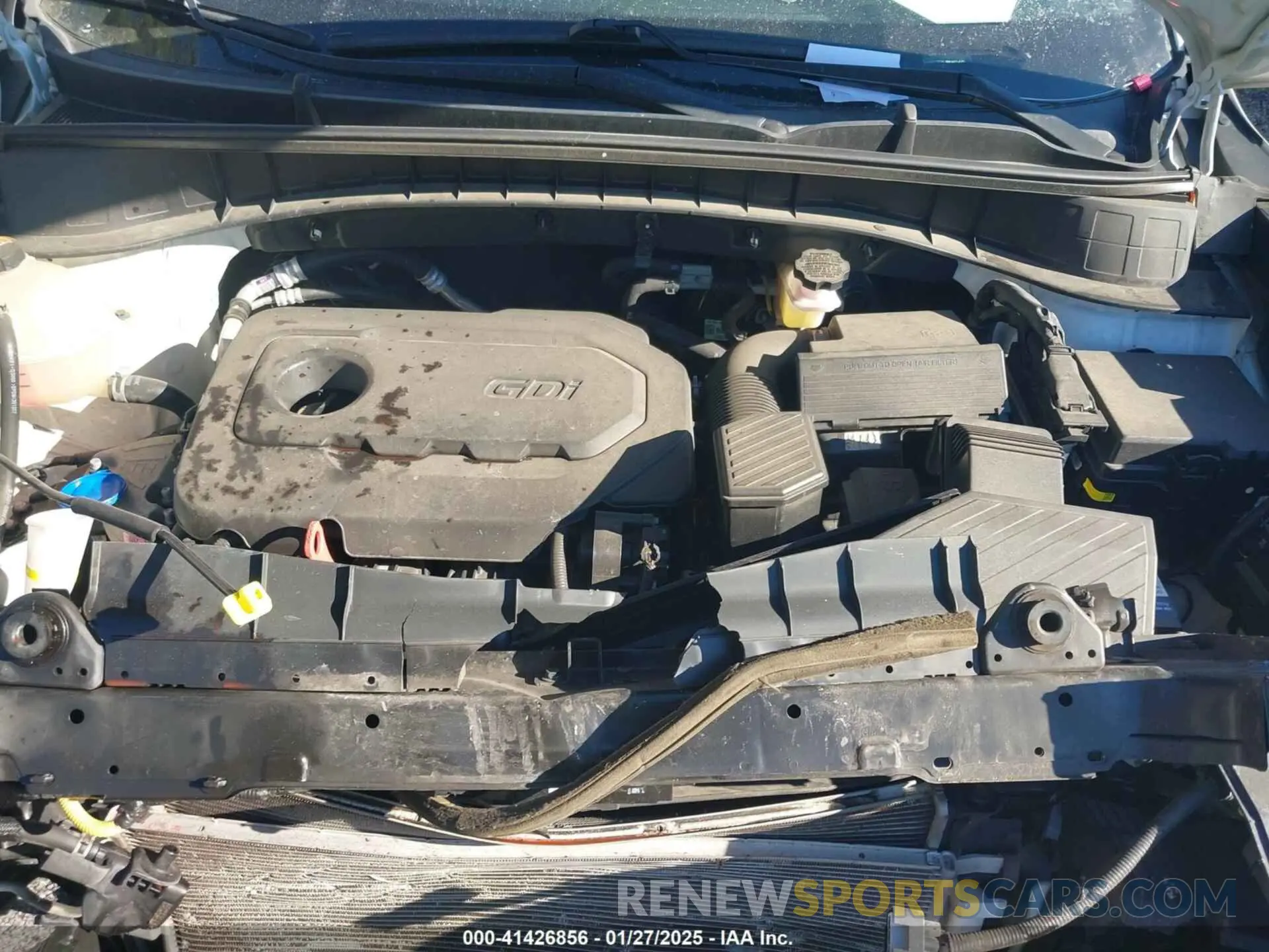 10 Photograph of a damaged car KM8J3CAL8MU401425 HYUNDAI TUCSON 2021