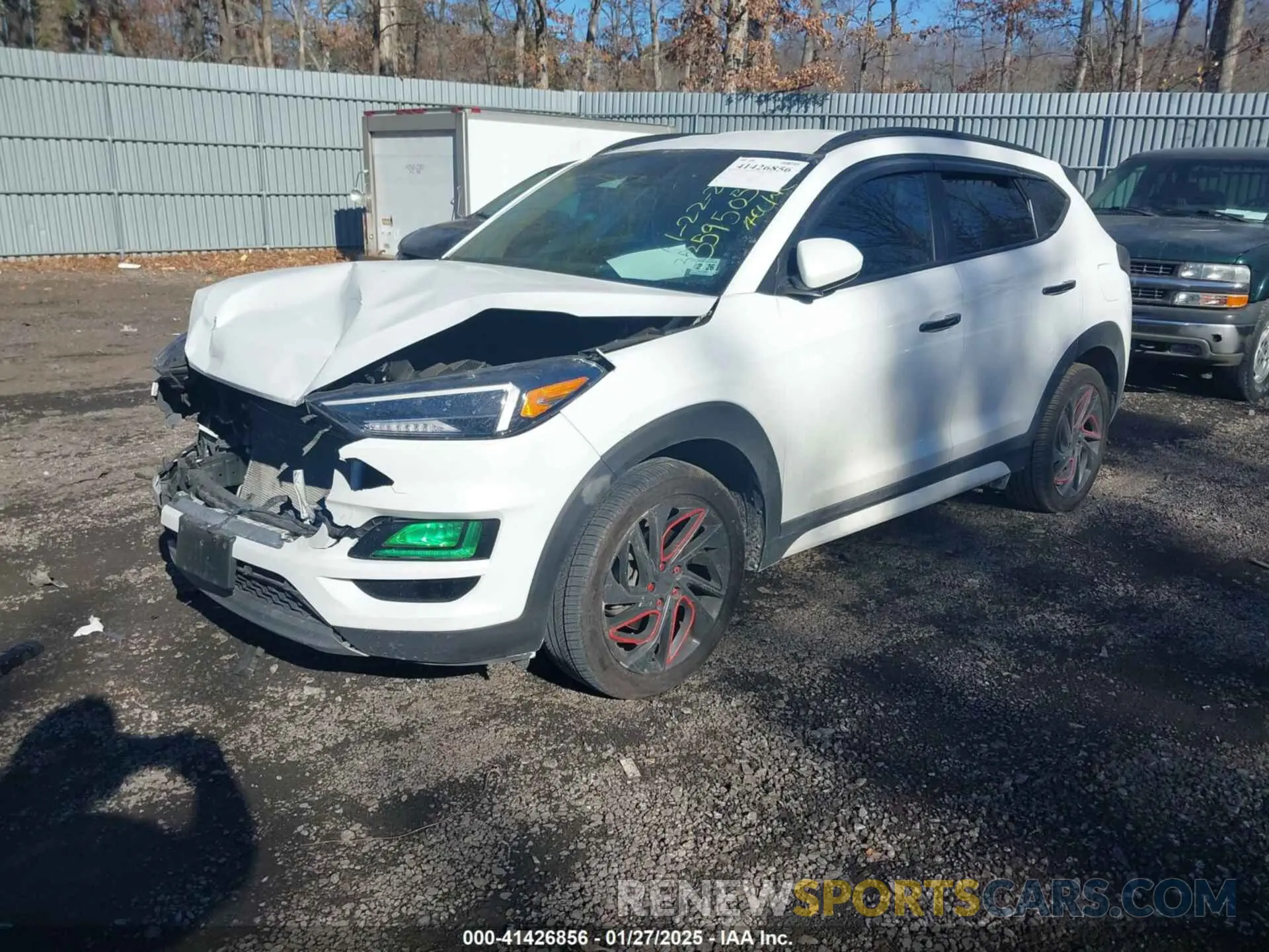 2 Photograph of a damaged car KM8J3CAL8MU401425 HYUNDAI TUCSON 2021