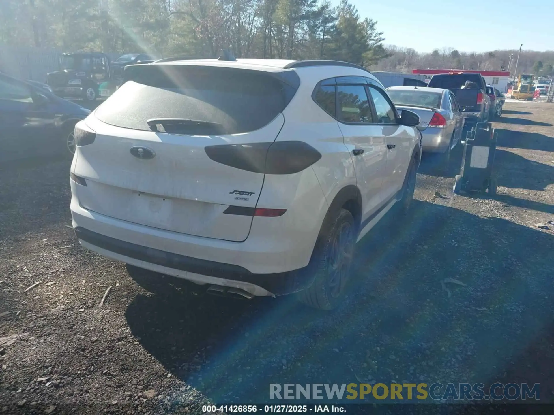 4 Photograph of a damaged car KM8J3CAL8MU401425 HYUNDAI TUCSON 2021