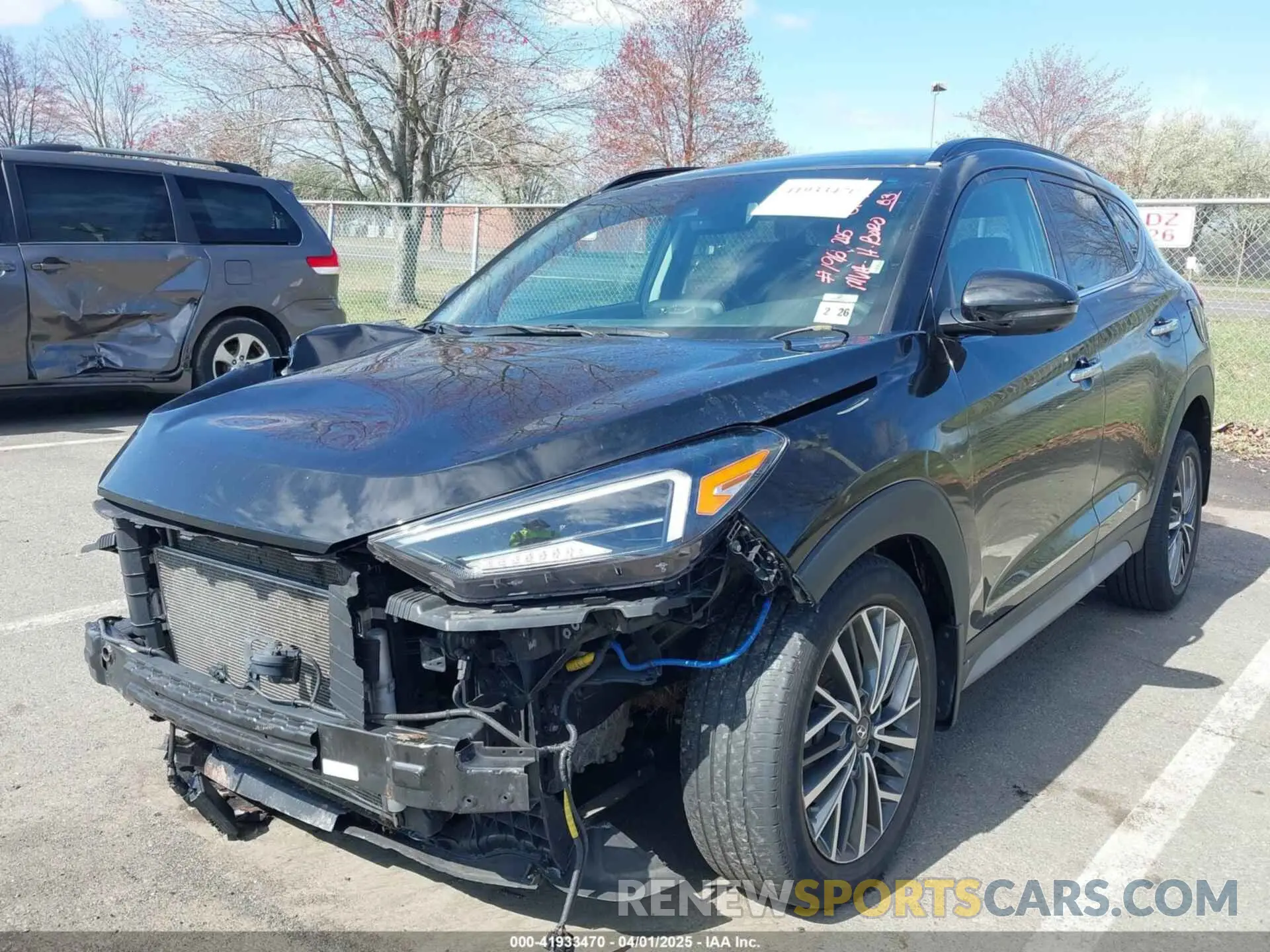 2 Photograph of a damaged car KM8J3CAL9MU282946 HYUNDAI TUCSON 2021