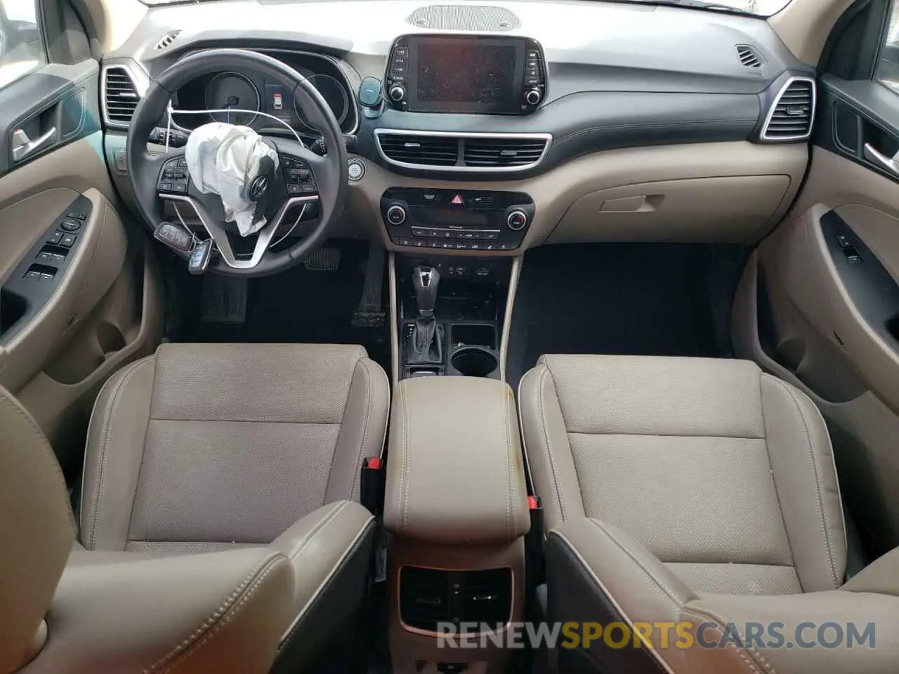 8 Photograph of a damaged car KM8J3CAL9MU316612 HYUNDAI TUCSON 2021