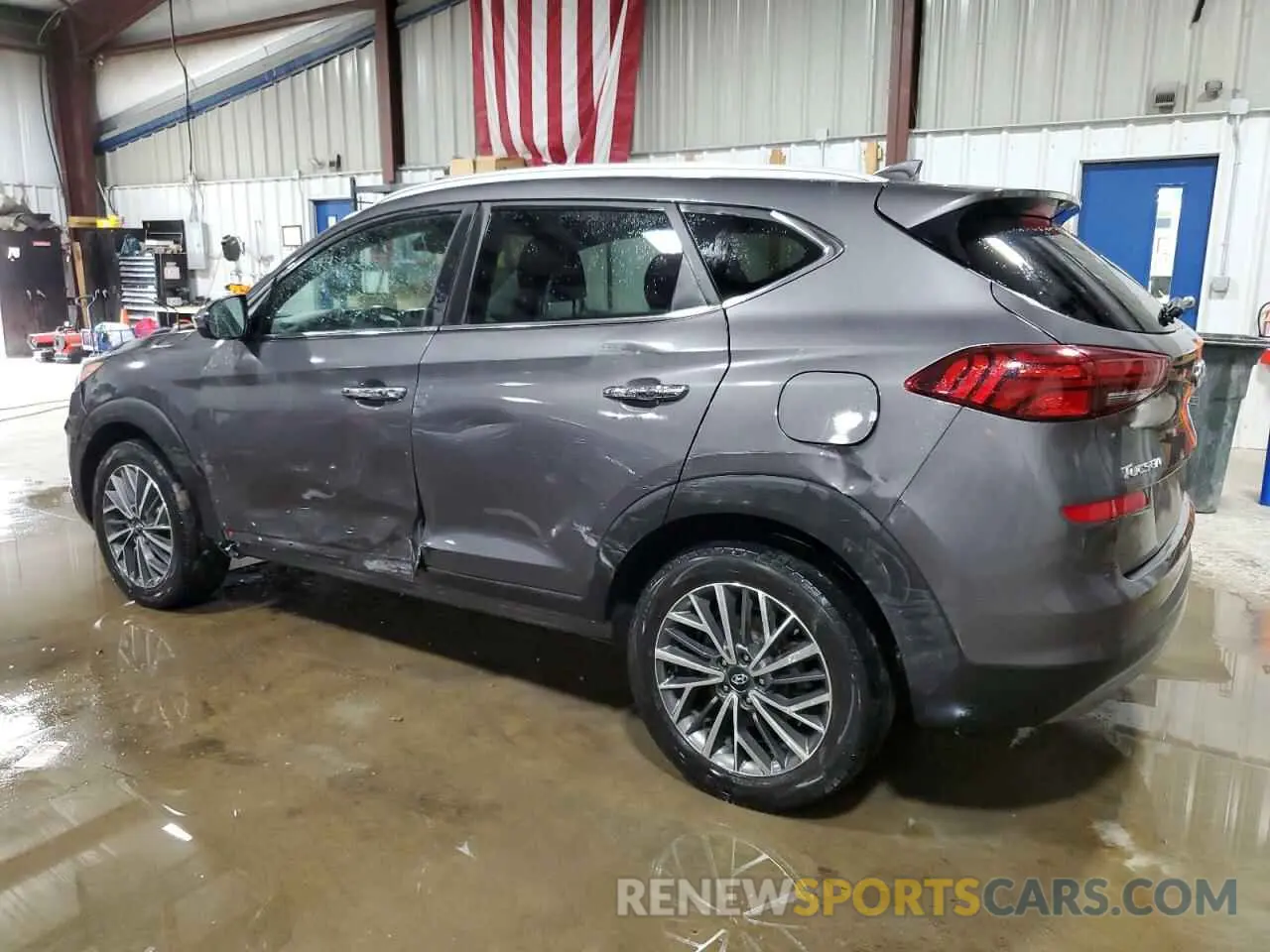 2 Photograph of a damaged car KM8J3CAL9MU373859 HYUNDAI TUCSON 2021