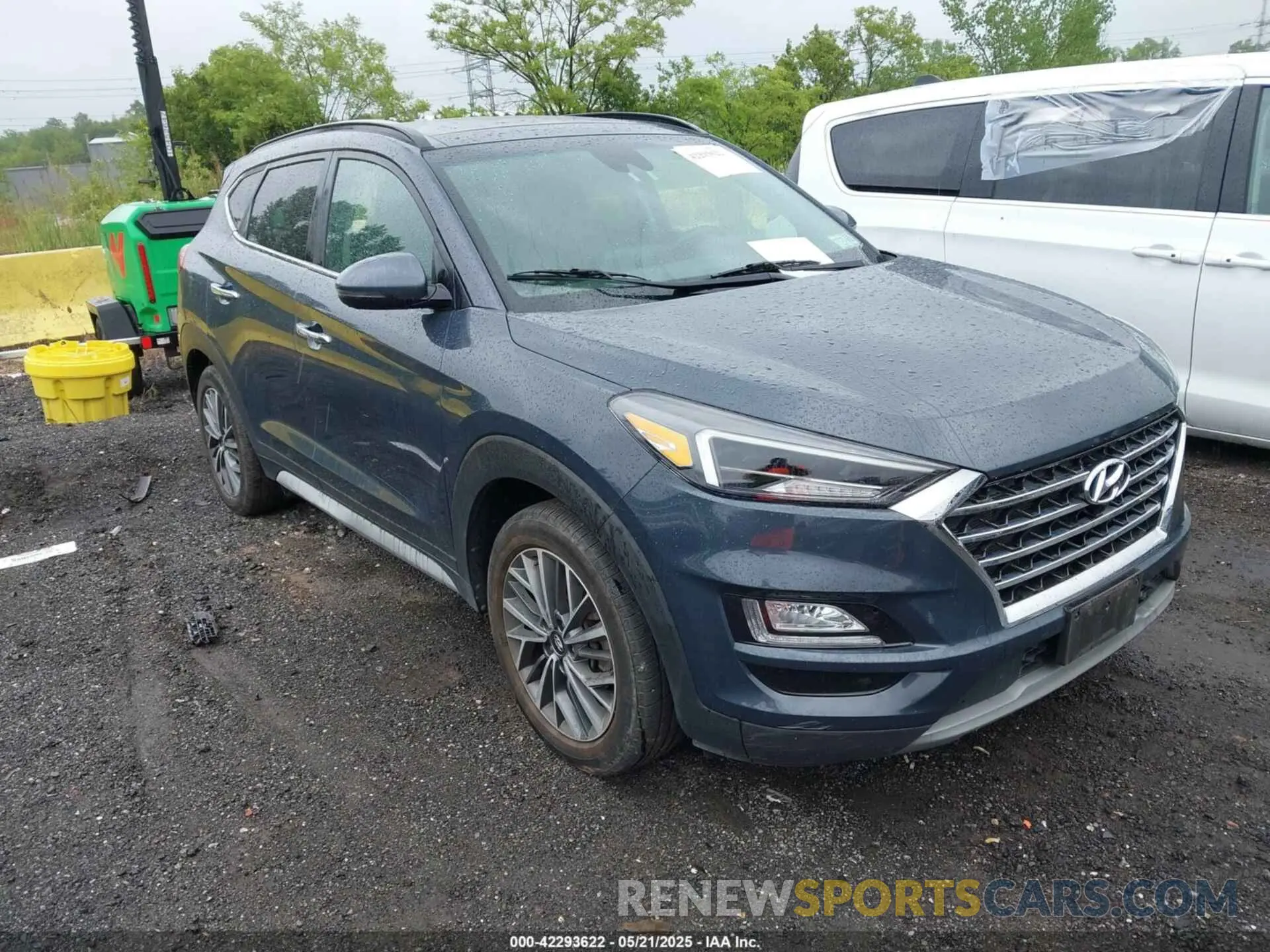 1 Photograph of a damaged car KM8J3CAL9MU380388 HYUNDAI TUCSON 2021
