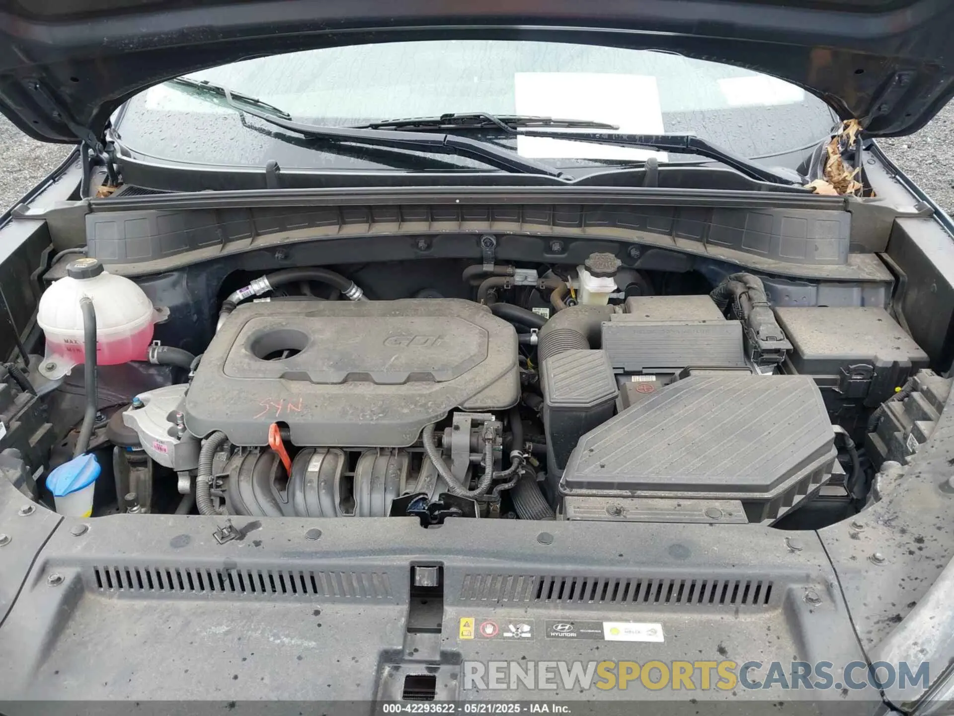 10 Photograph of a damaged car KM8J3CAL9MU380388 HYUNDAI TUCSON 2021
