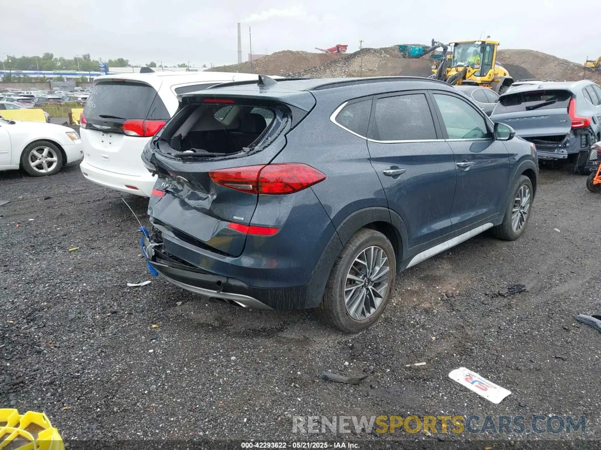 4 Photograph of a damaged car KM8J3CAL9MU380388 HYUNDAI TUCSON 2021