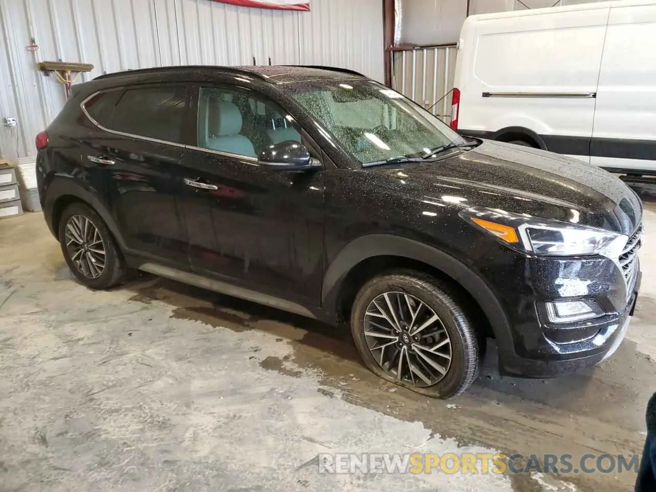 4 Photograph of a damaged car KM8J3CAL9MU393724 HYUNDAI TUCSON 2021