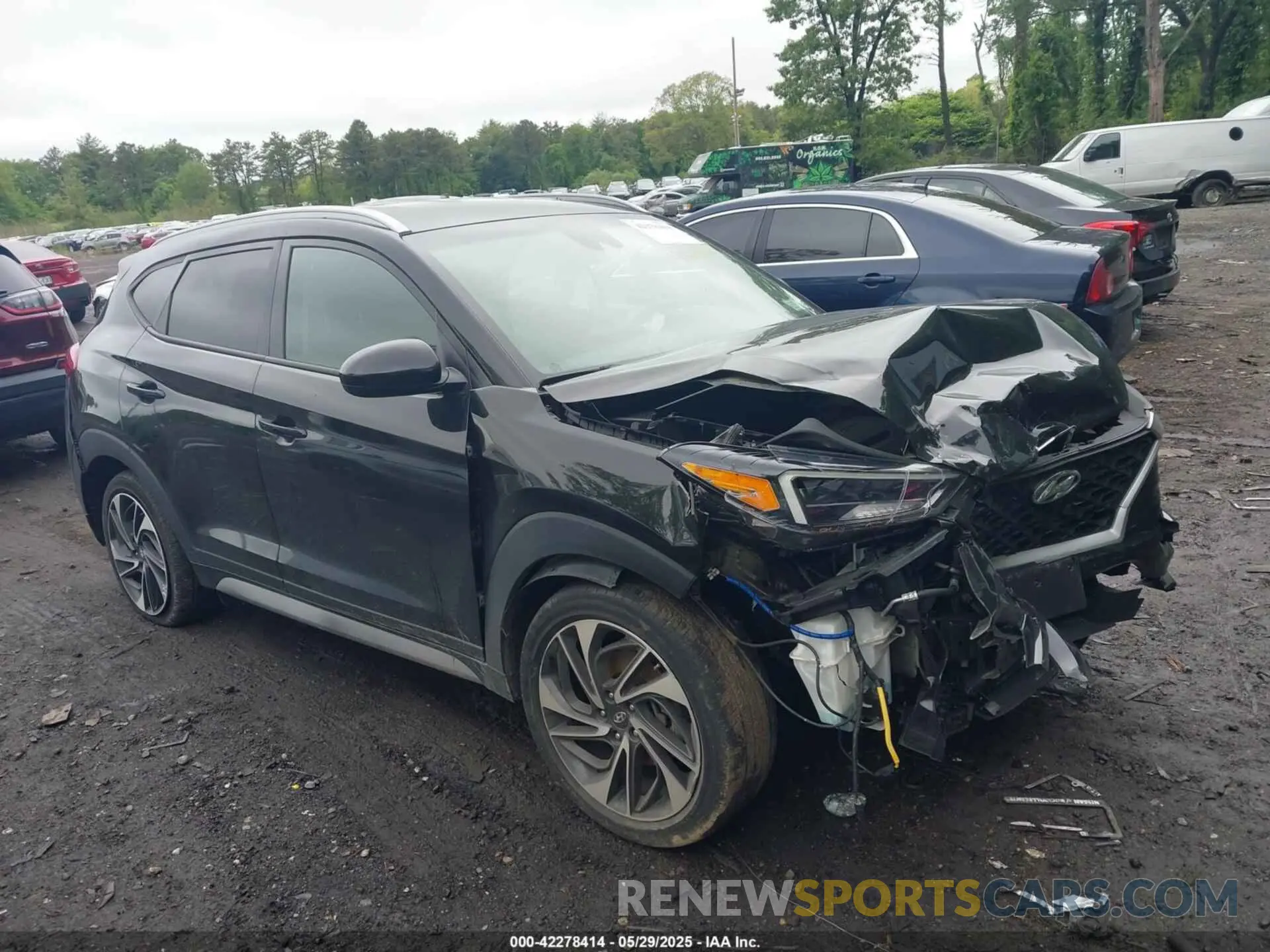 13 Photograph of a damaged car KM8J3CAL9MU405435 HYUNDAI TUCSON 2021