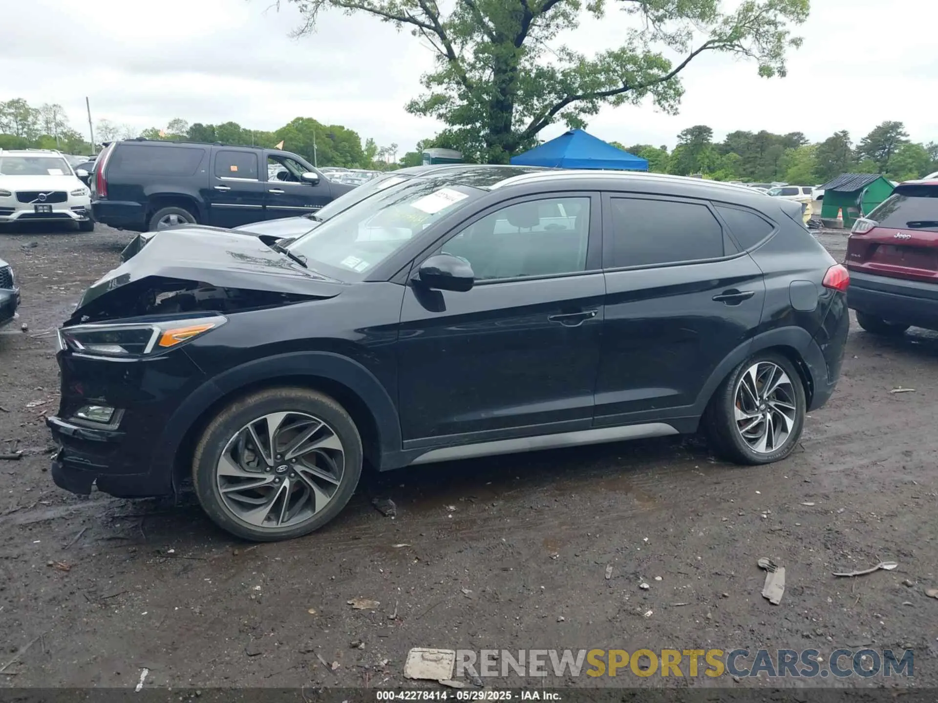 14 Photograph of a damaged car KM8J3CAL9MU405435 HYUNDAI TUCSON 2021