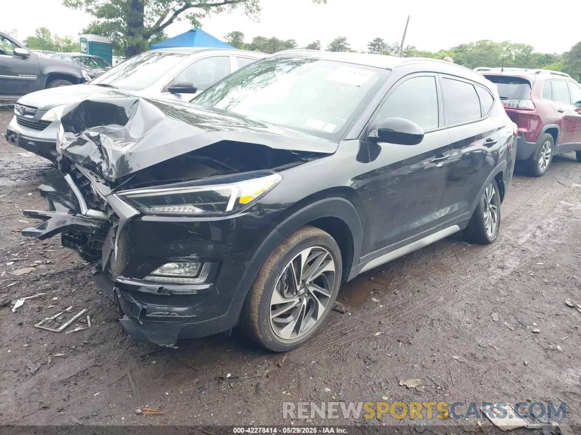 2 Photograph of a damaged car KM8J3CAL9MU405435 HYUNDAI TUCSON 2021