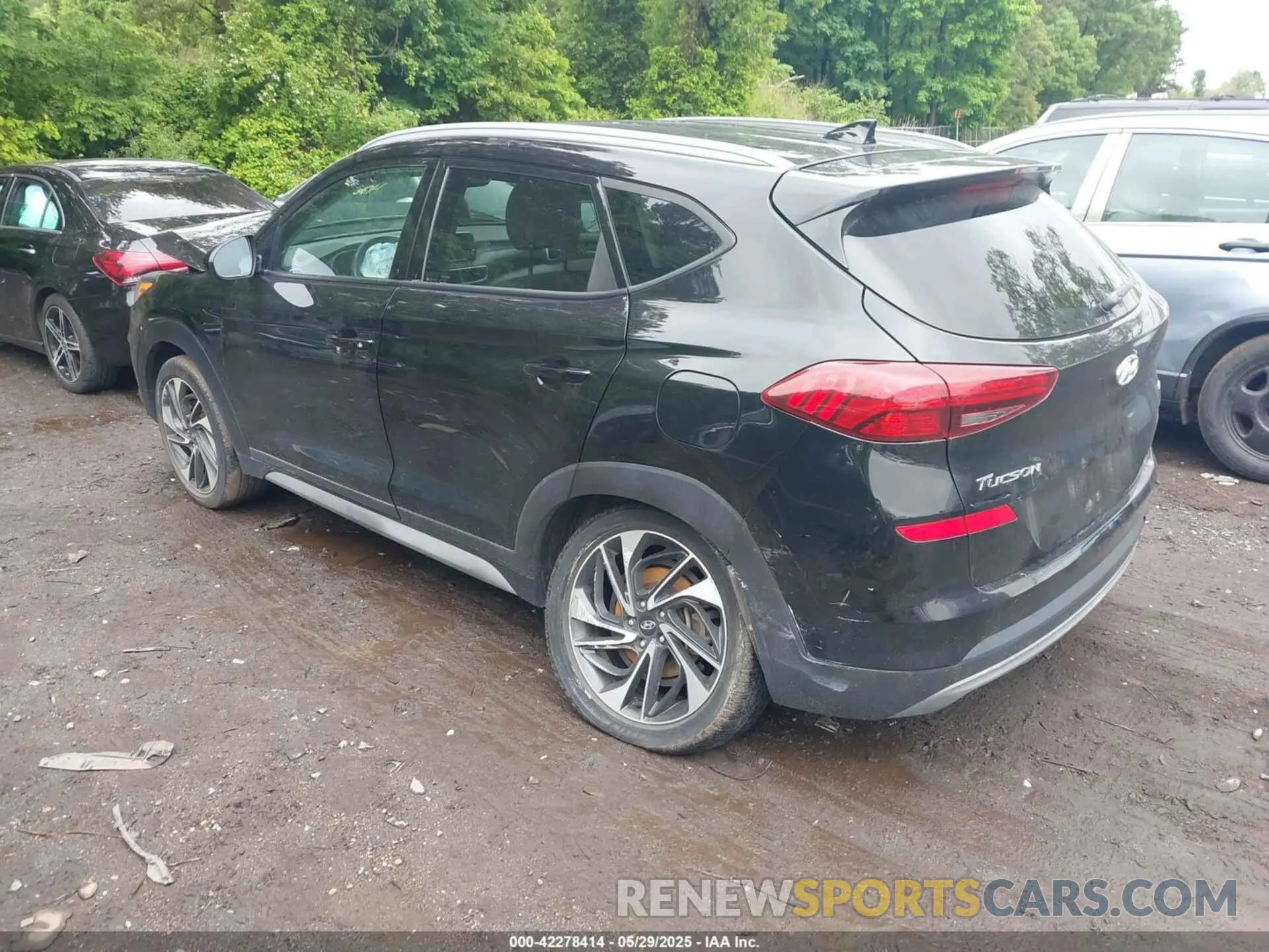3 Photograph of a damaged car KM8J3CAL9MU405435 HYUNDAI TUCSON 2021