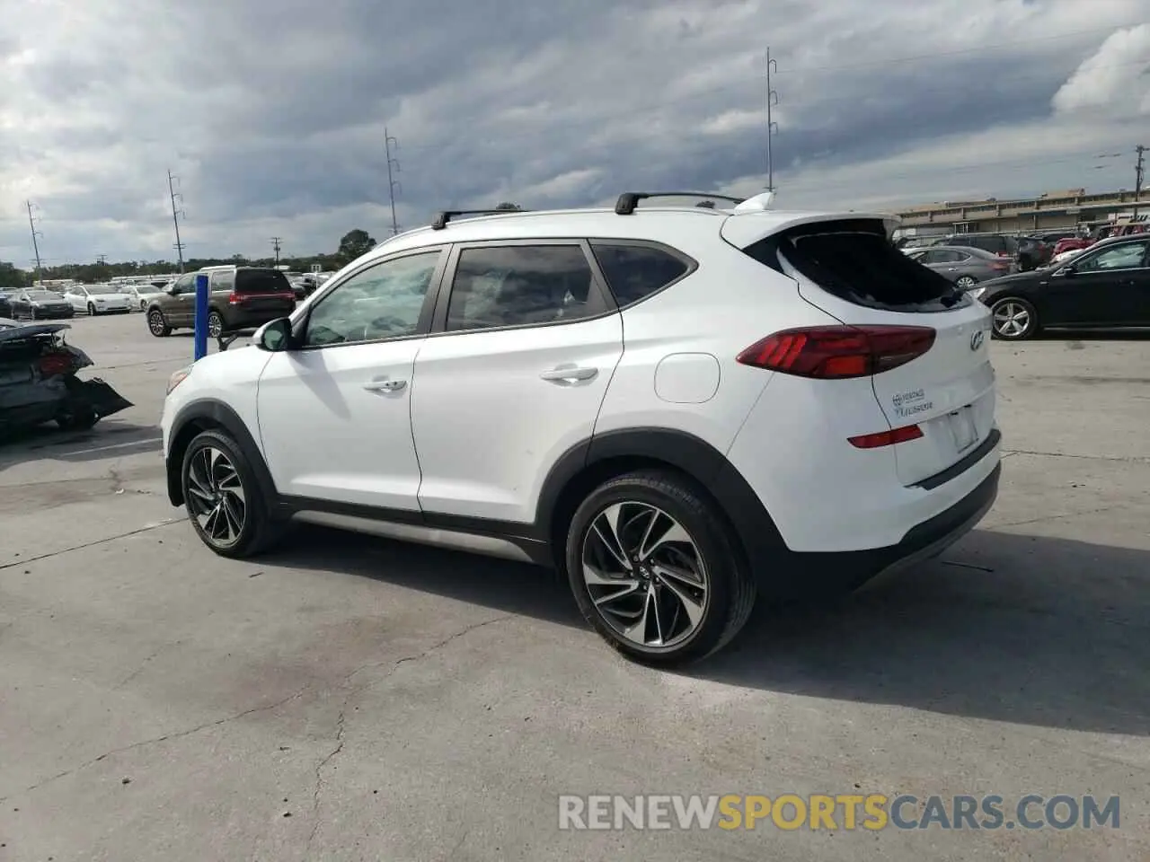 2 Photograph of a damaged car KM8J3CALXMU291624 HYUNDAI TUCSON 2021
